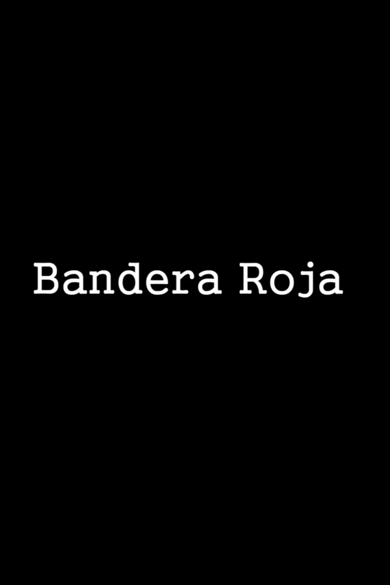Plakat filmowy "Bandera roja"