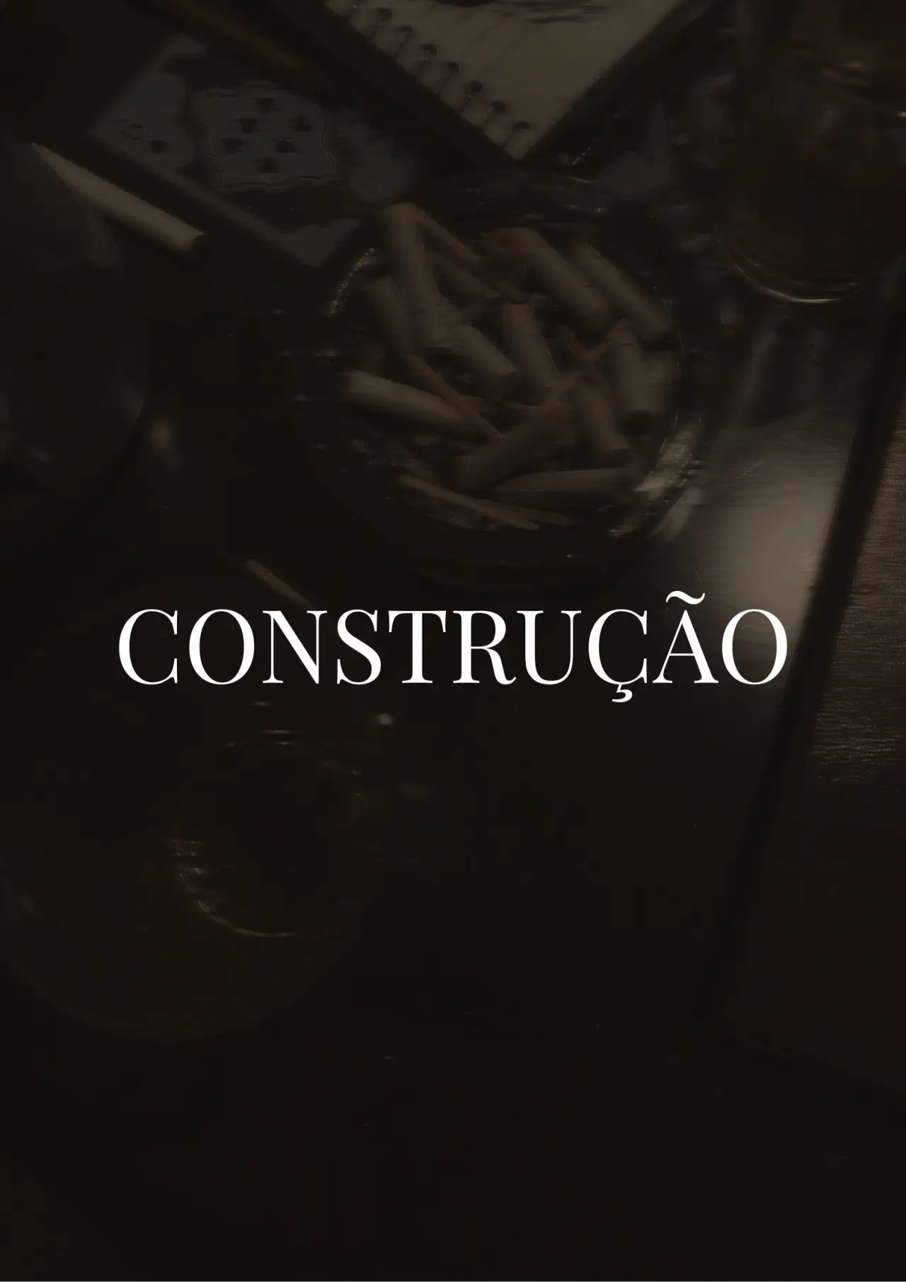 Plakat filmowy "Construção"