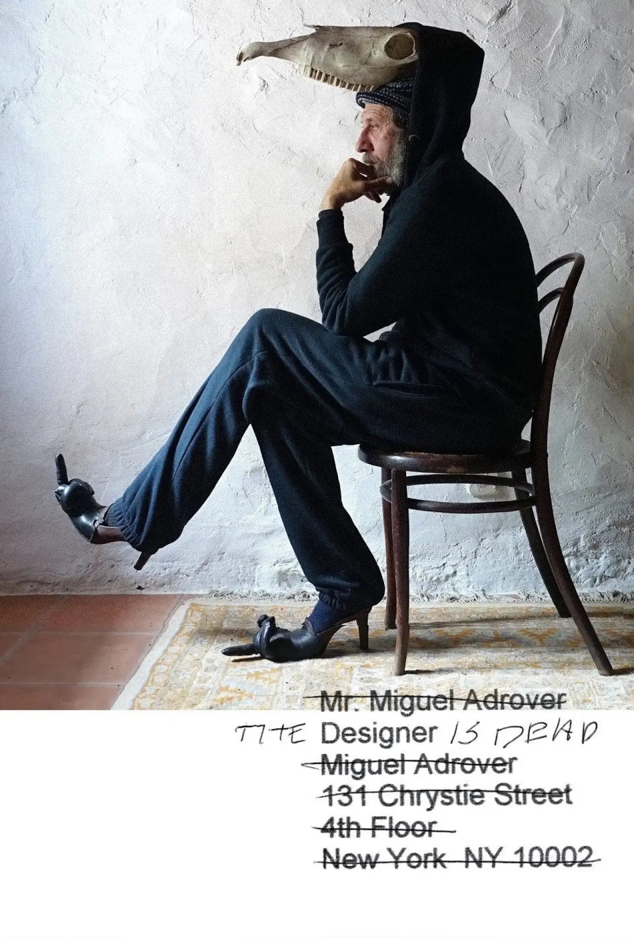 Plakat filmowy "The Designer is Dead"