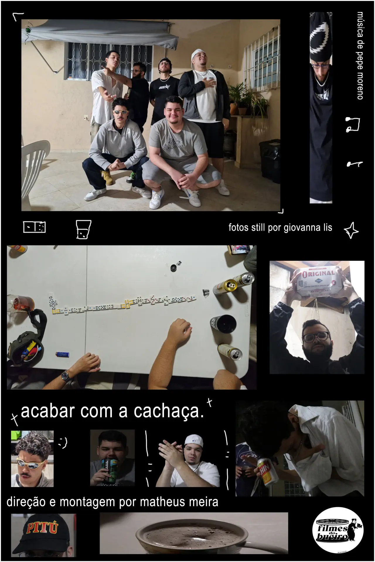 Plakat filmowy "Acabar Com A Cachaça"