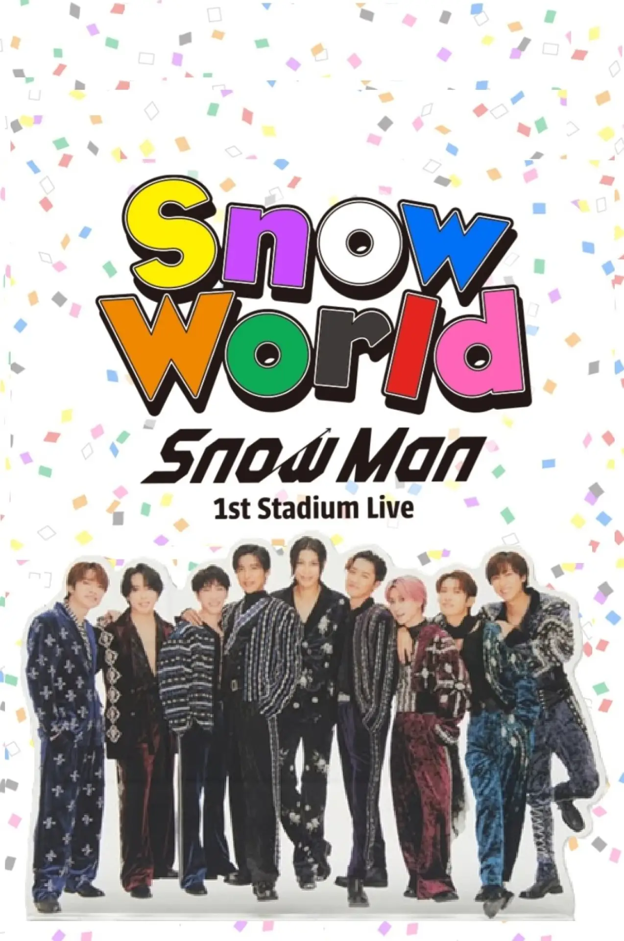 Plakat filmowy "Snow Man 1st Stadium Live Snow World"