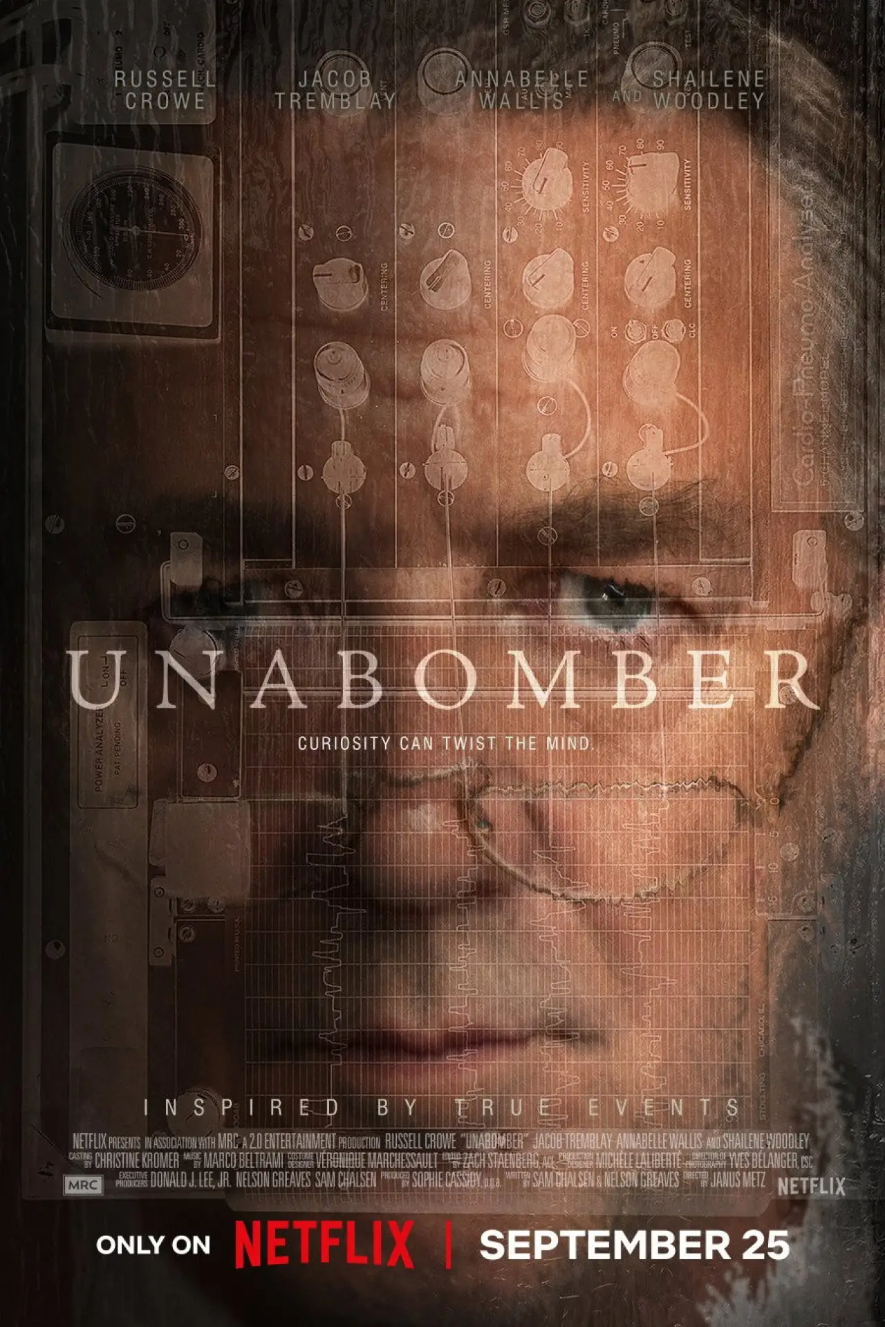 Plakat filmowy "Unabomber"