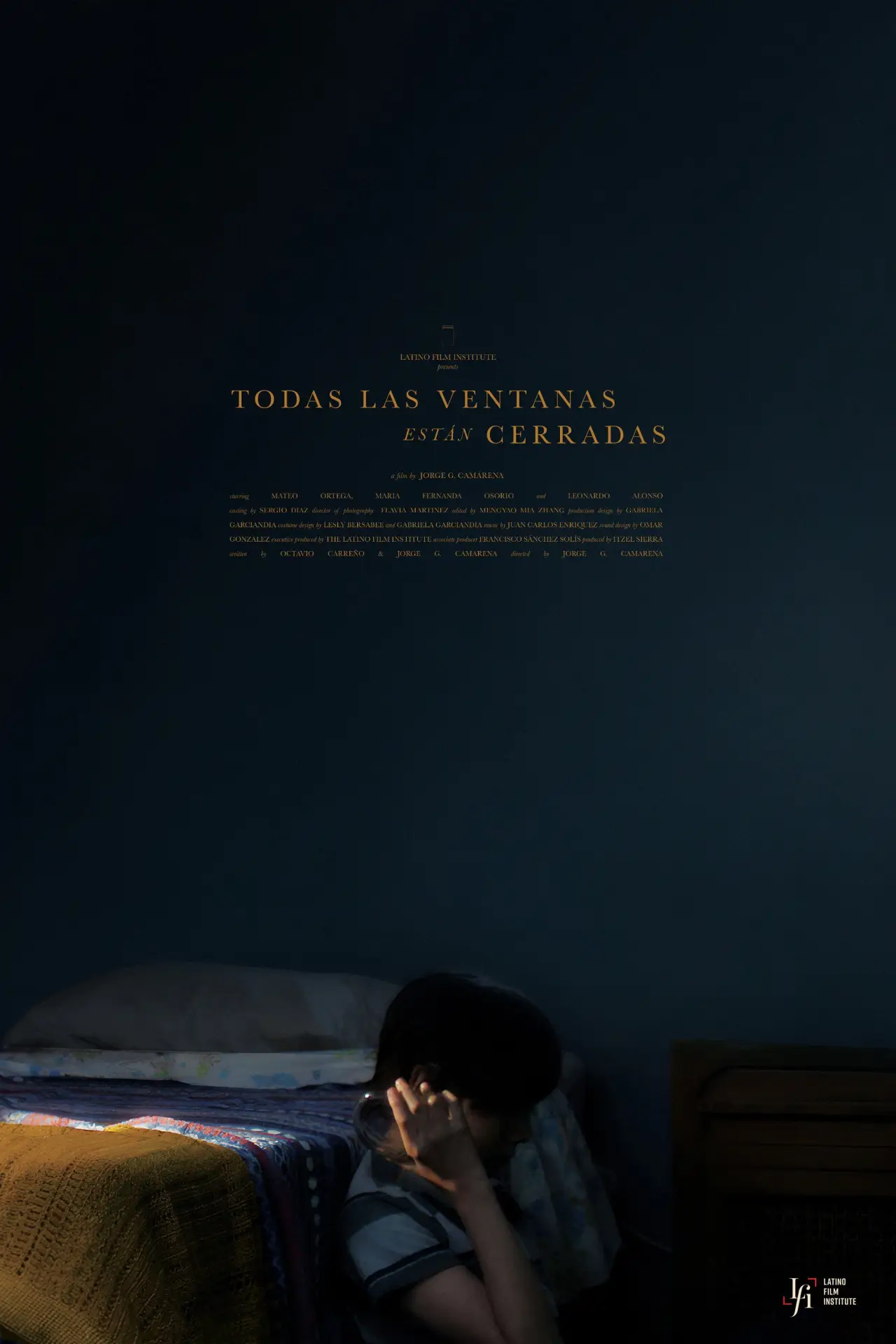Plakat filmowy "Todas Las Ventanas Están Cerradas"