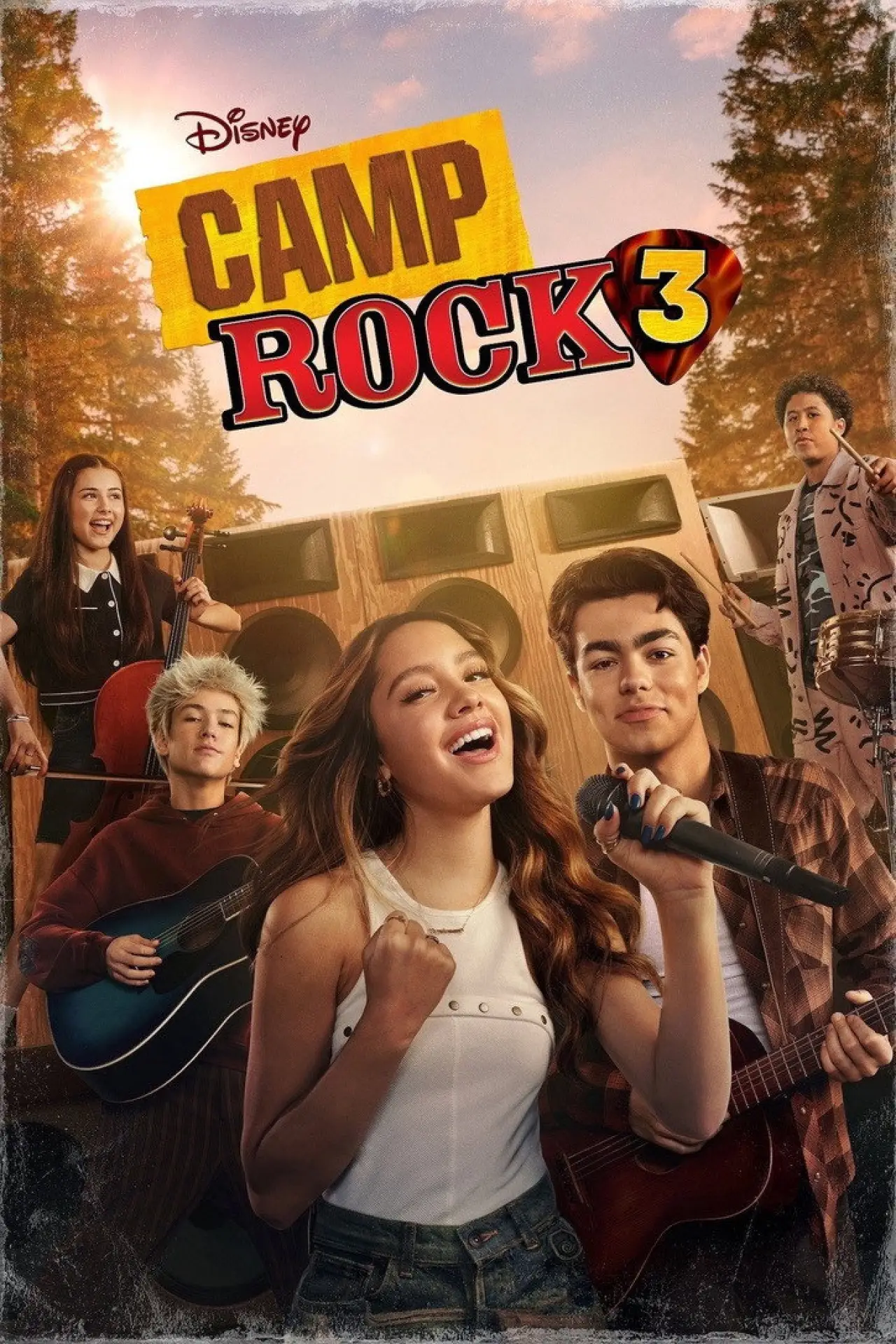 Plakat filmowy "Camp Rock 3"
