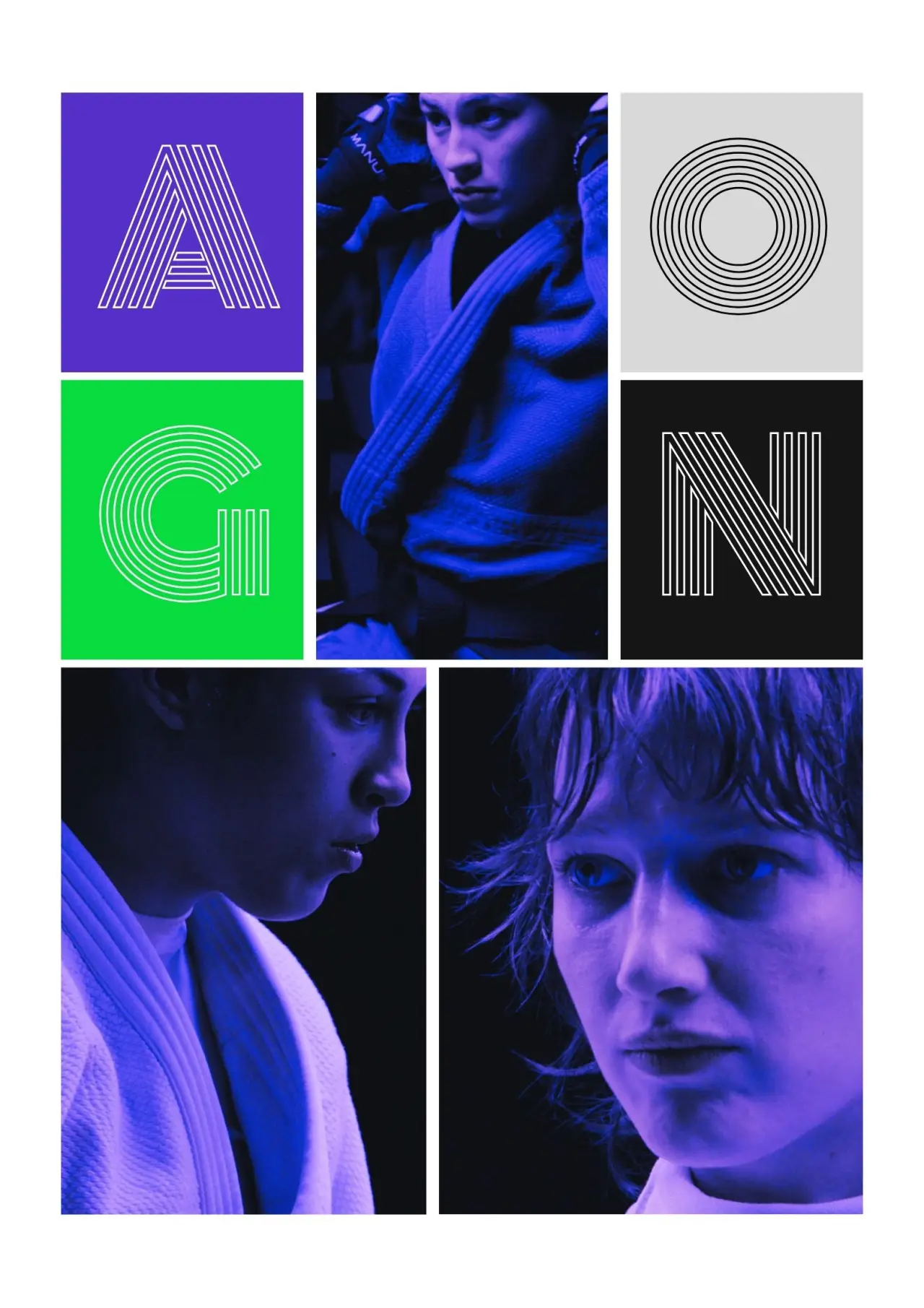 Plakat filmowy "Agon"