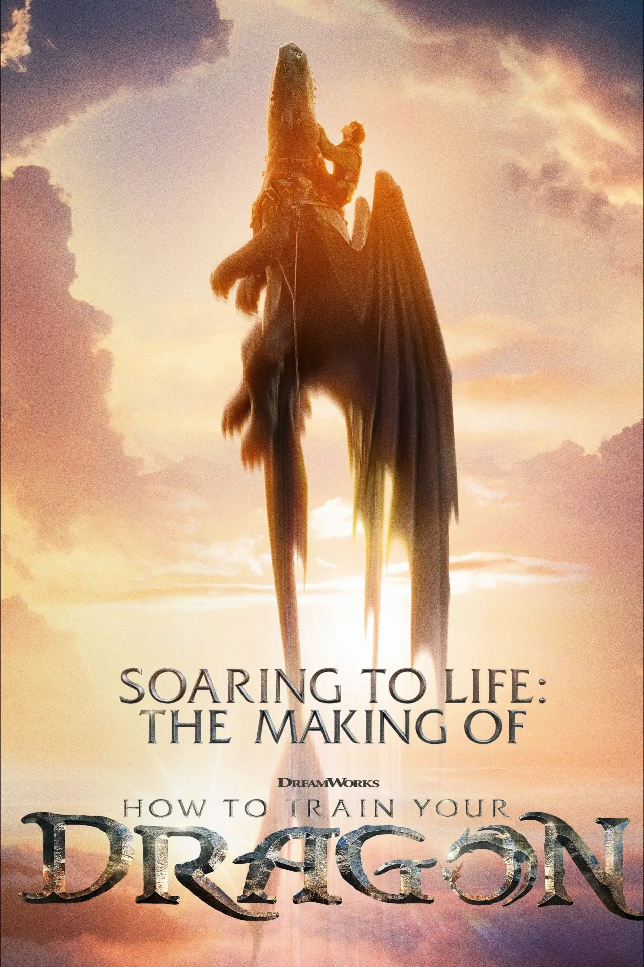 Plakat filmowy "Soaring to Life: The Making of How to Train Your Dragon"