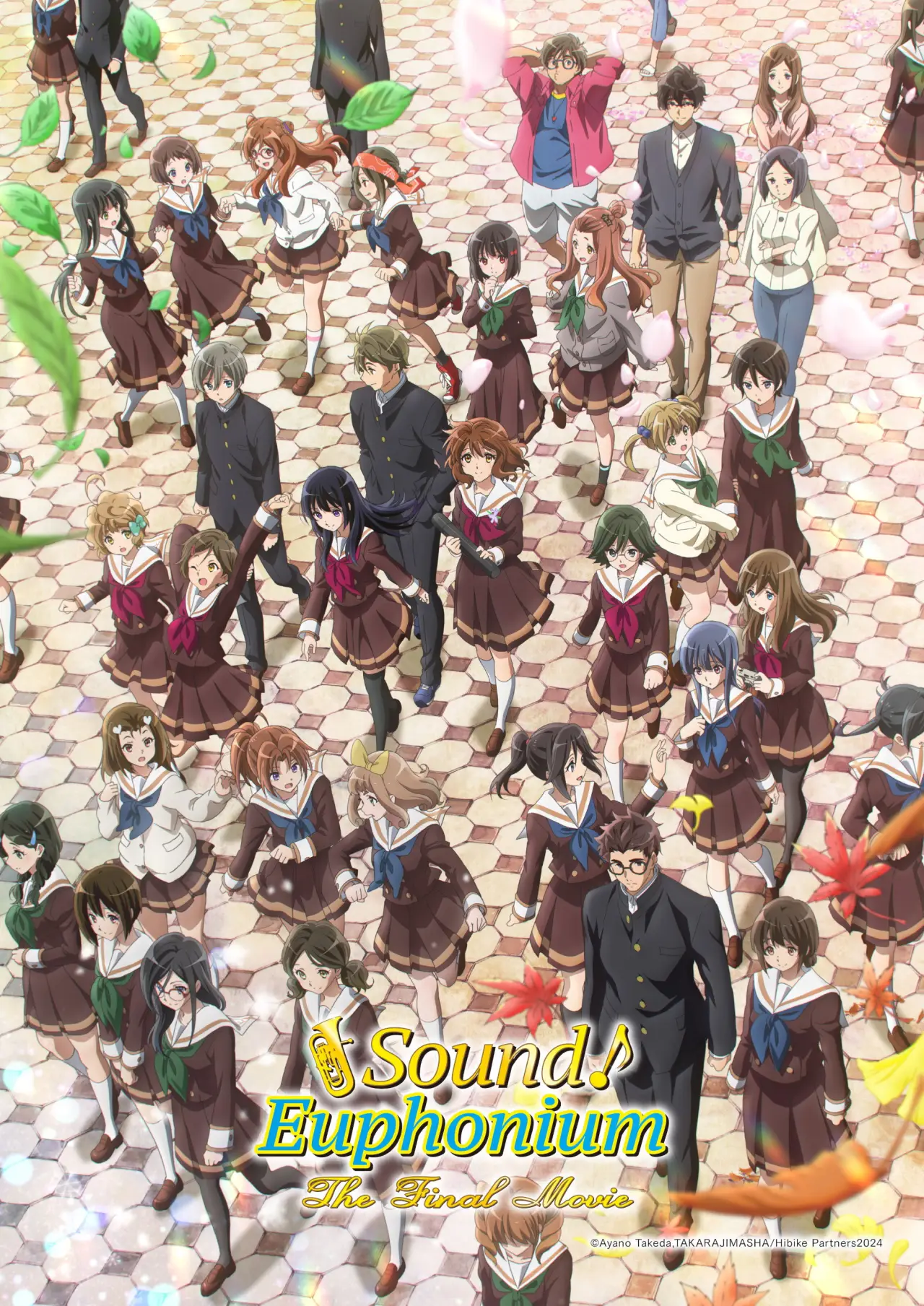 Plakat filmowy "最終楽章 響け！ユーフォニアム 後編"