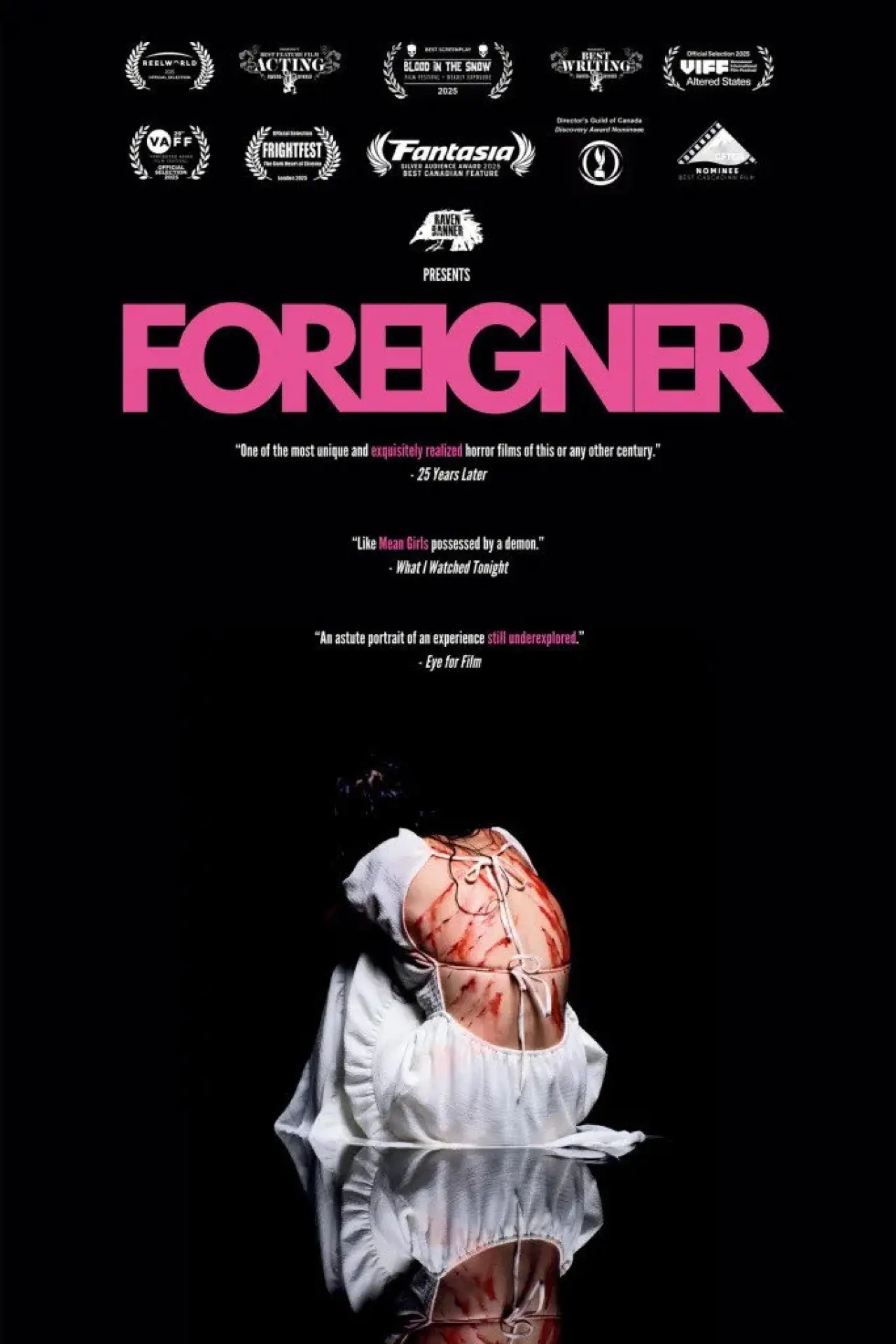 Plakat filmowy "Foreigner"