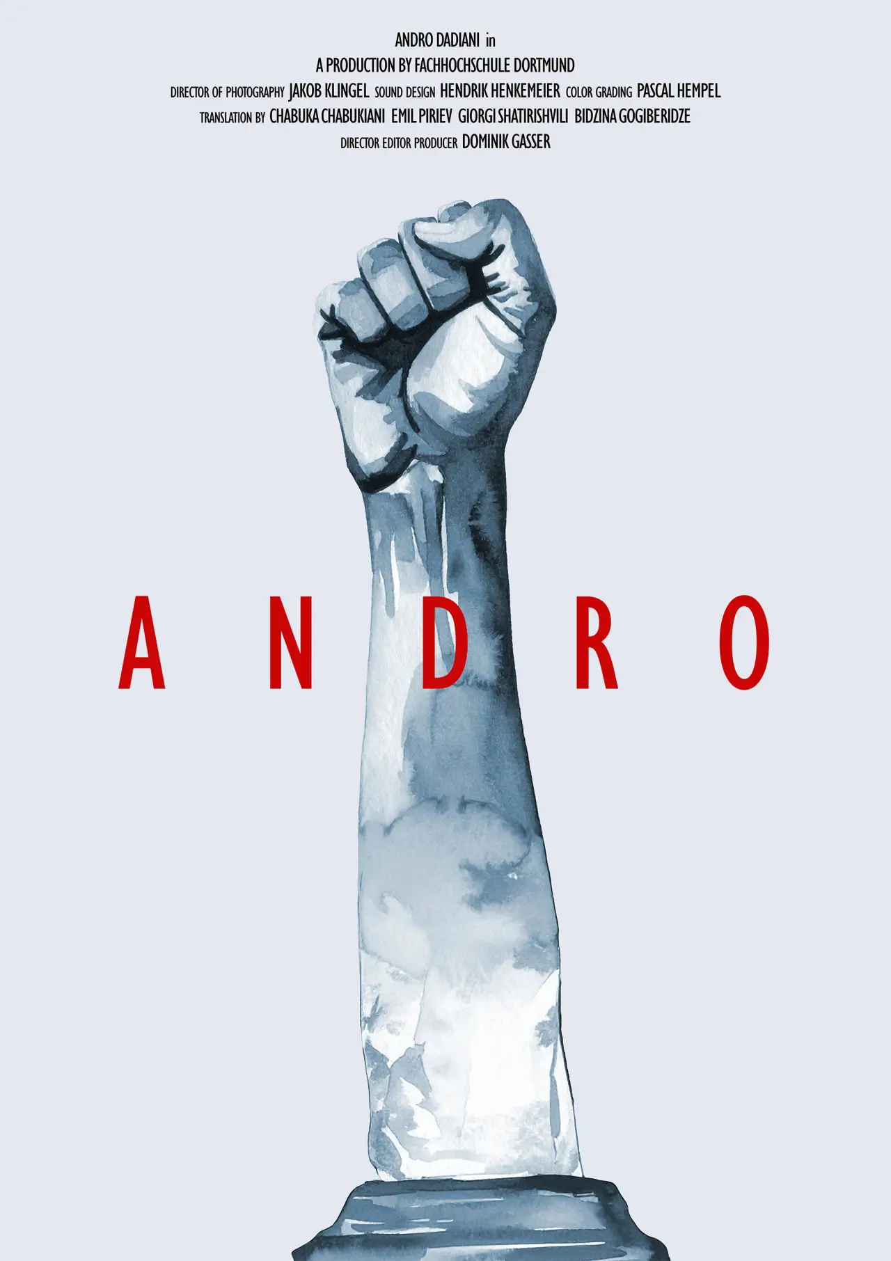 Plakat filmowy "ANDRO"