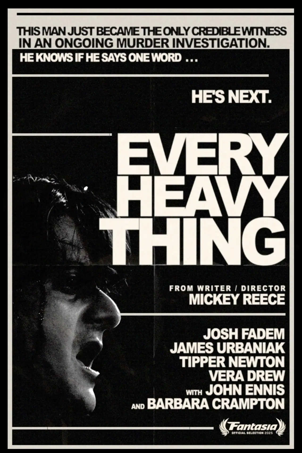 Plakat filmowy "Every Heavy Thing"