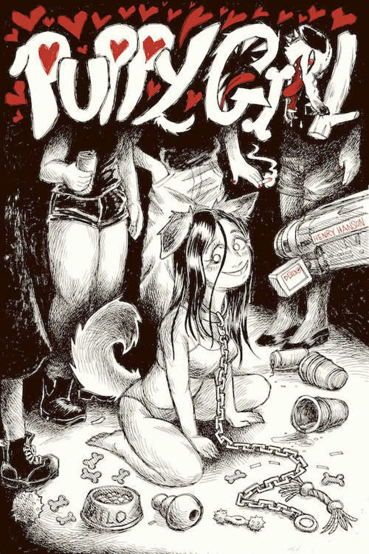 Plakat filmowy "Puppygirl"
