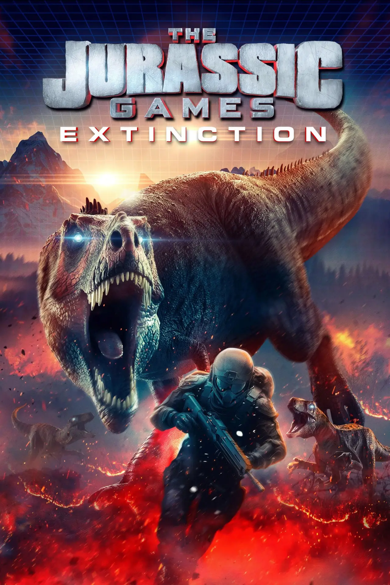 Plakat filmowy "The Jurassic Games: Extinction"