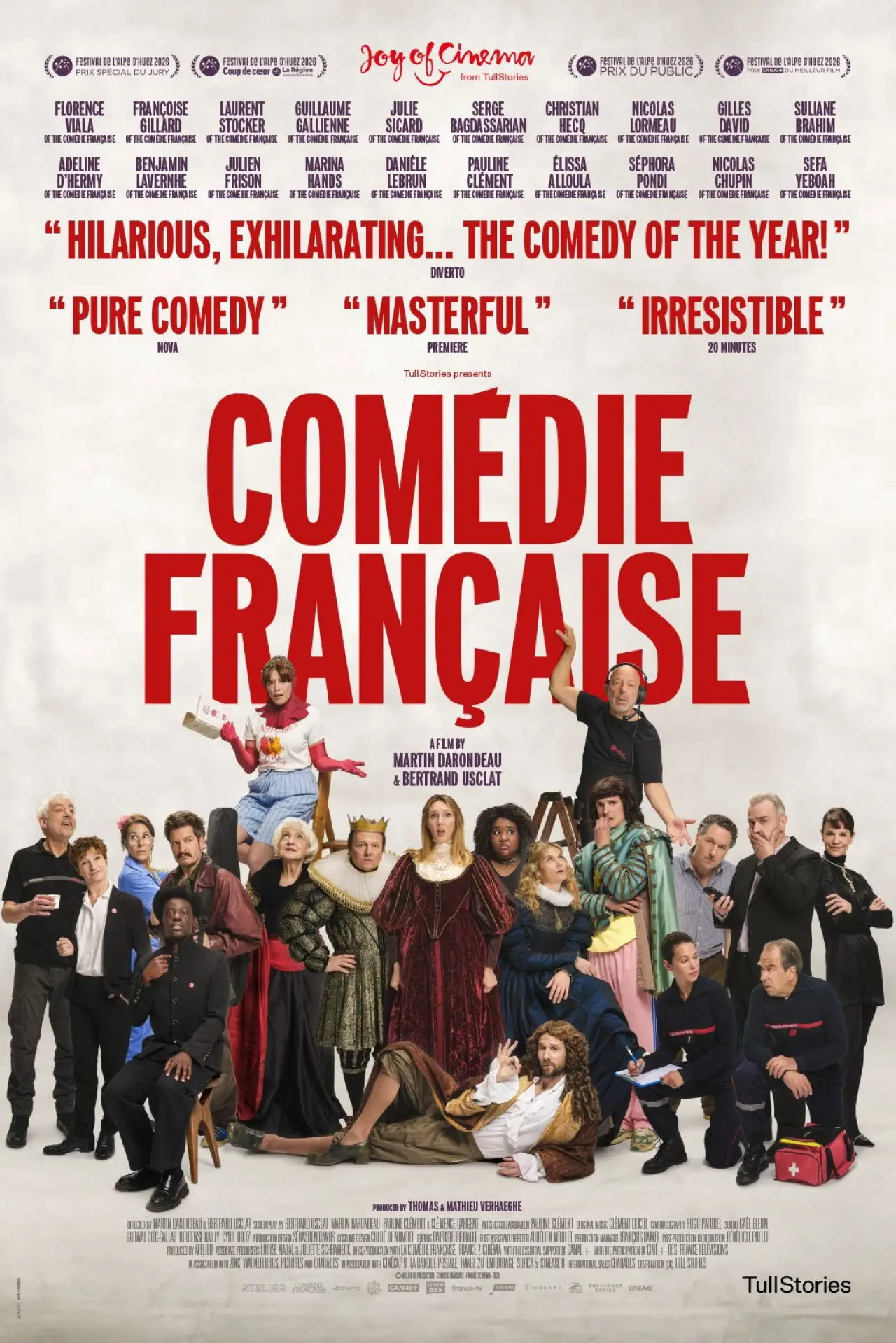 Plakat filmowy "De la Comédie-Française"