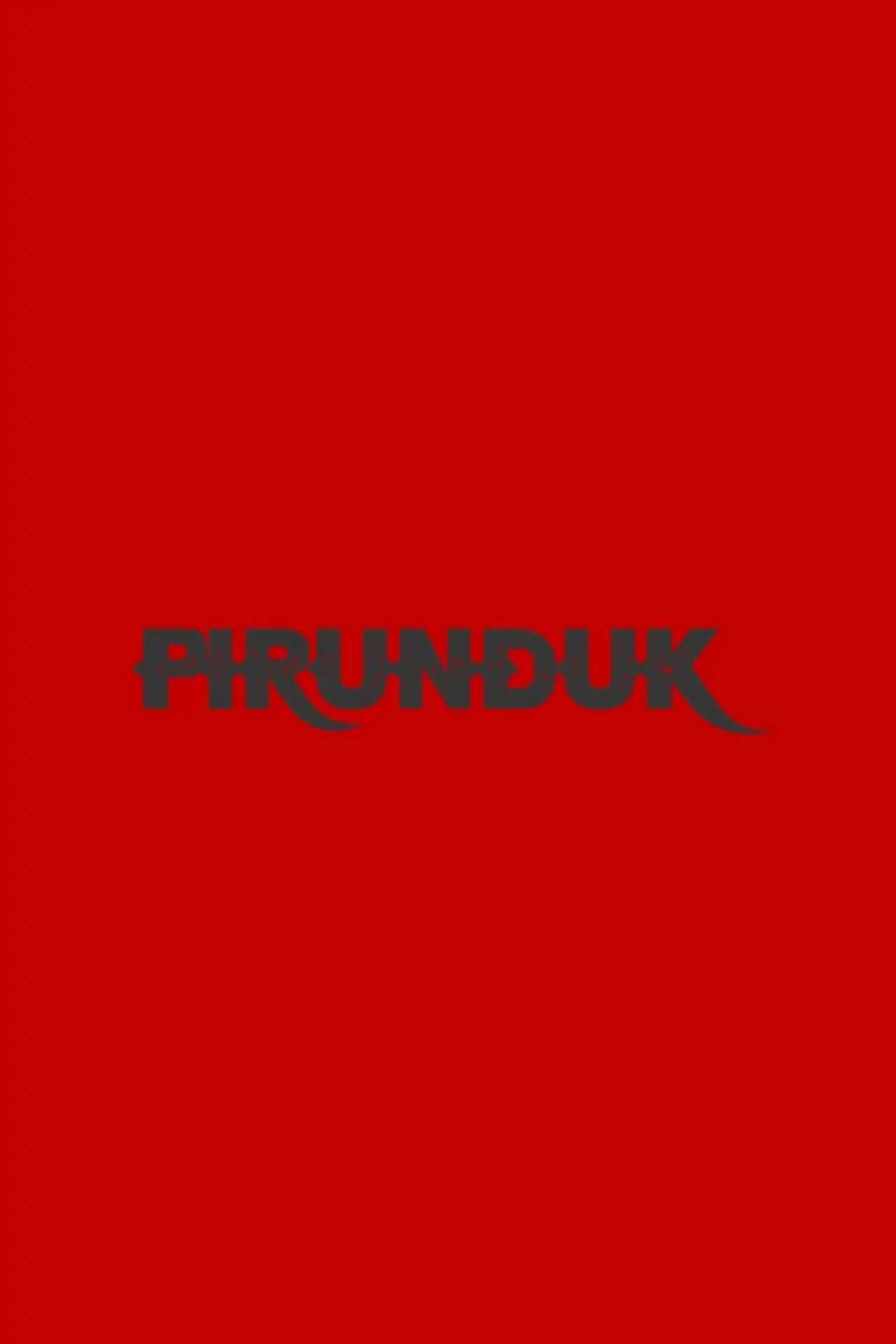 Plakat filmowy "Pirunduk"