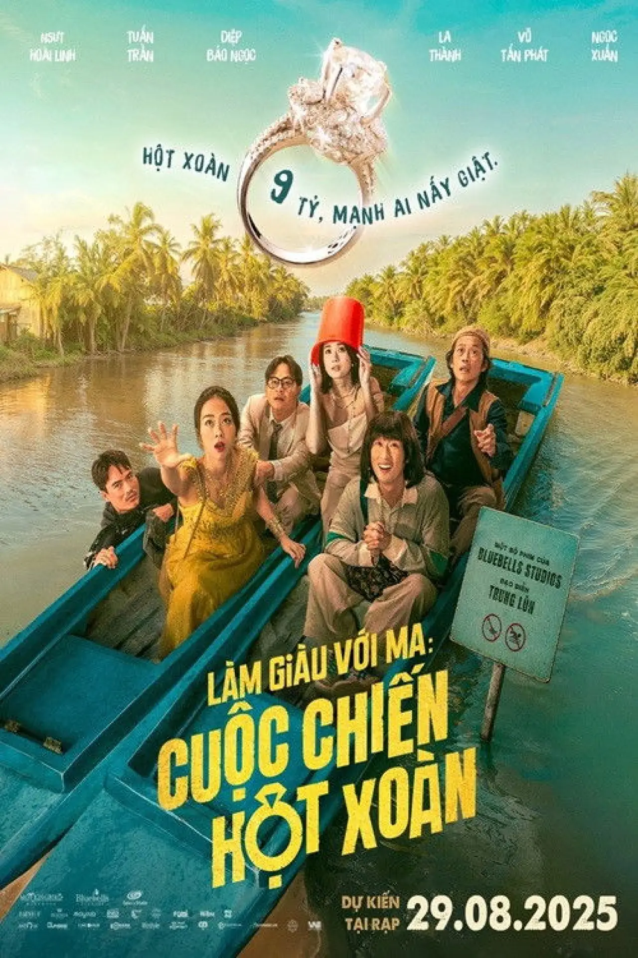 Plakat filmowy "Làm Giàu Với Ma 2: Cuộc Chiến Hột Xoàn"