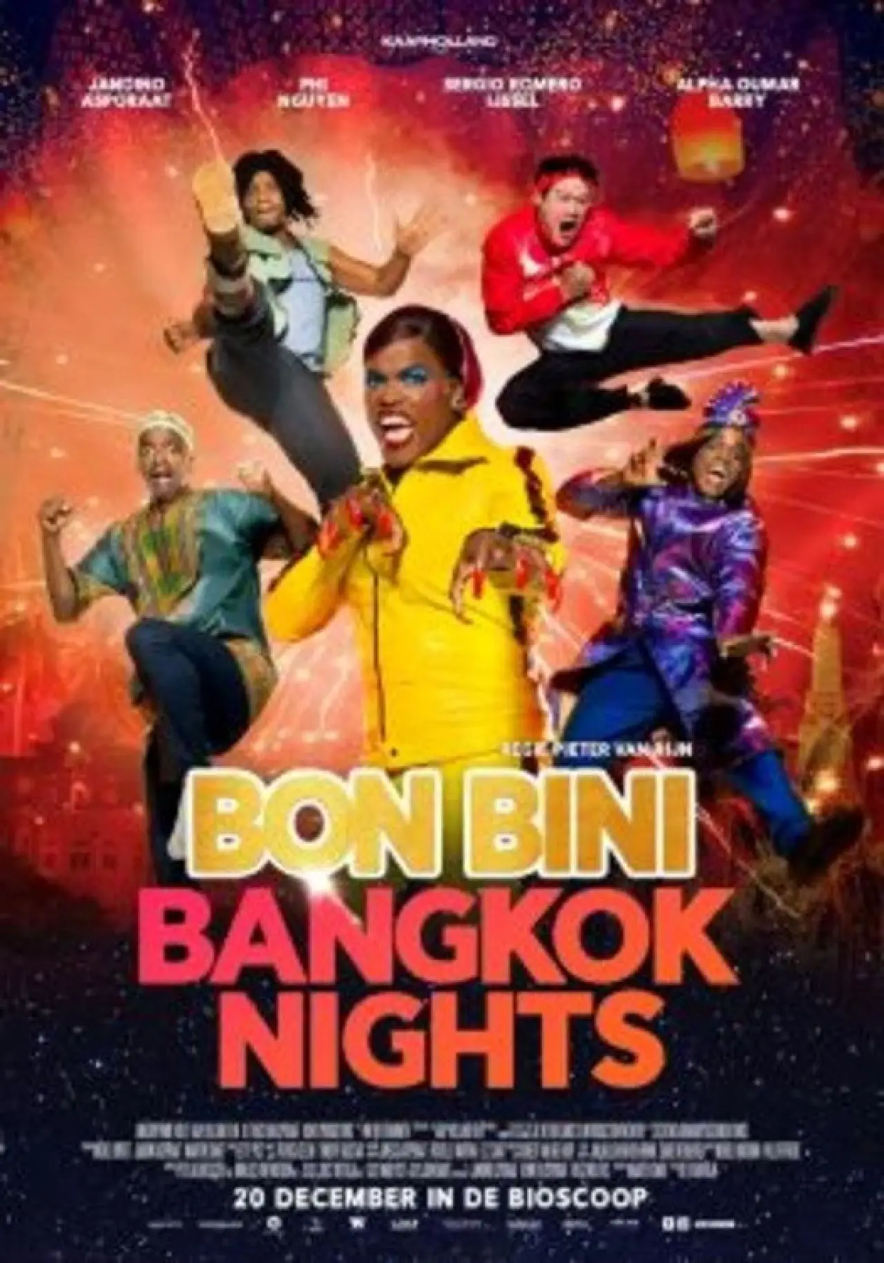 Plakat filmowy "Bon Bini 4 Bangkok Nights"