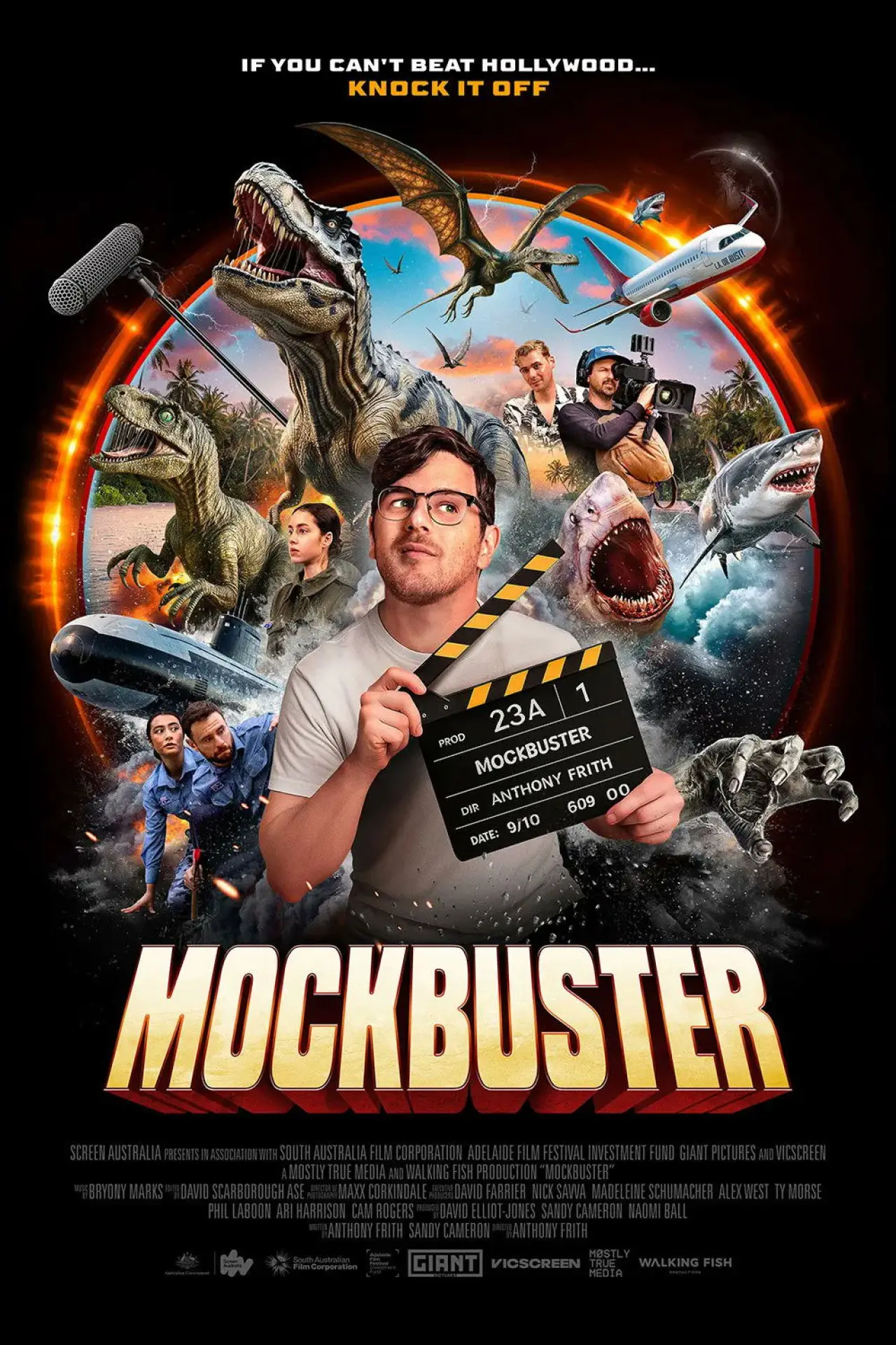 Plakat filmowy "Mockbuster"