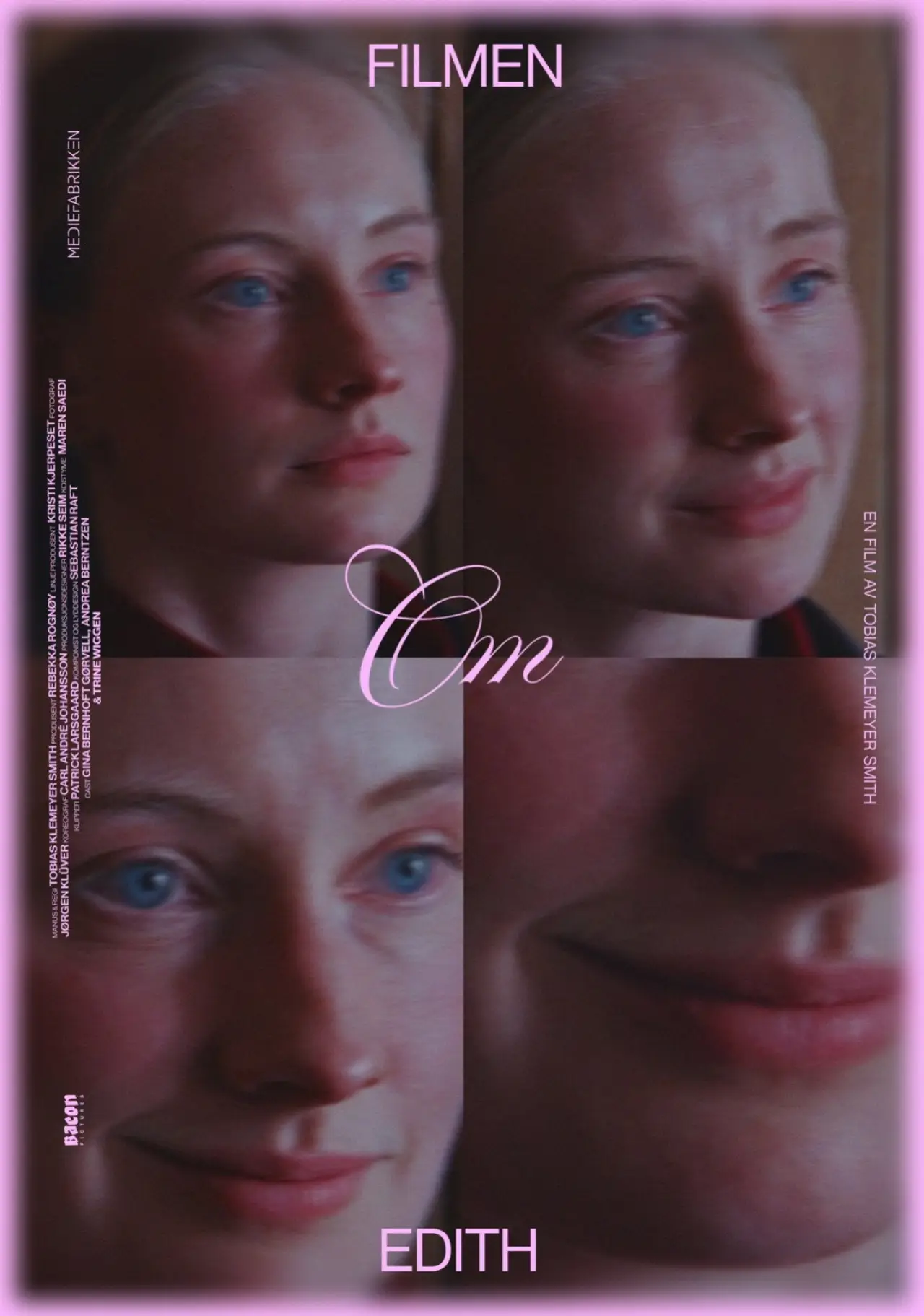 Plakat filmowy "Filmen om Edith"