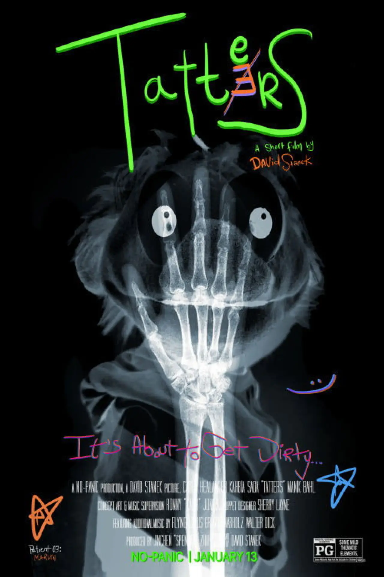 Plakat filmowy "TATTERS"