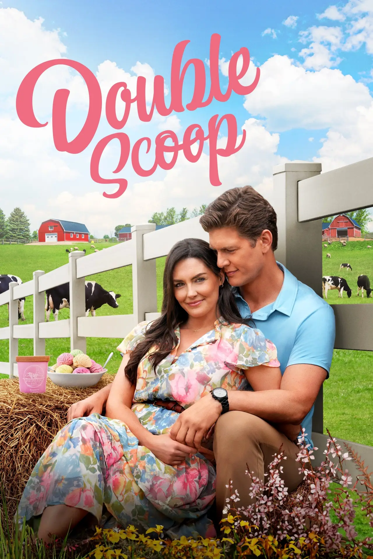 Plakat filmowy "Double Scoop"