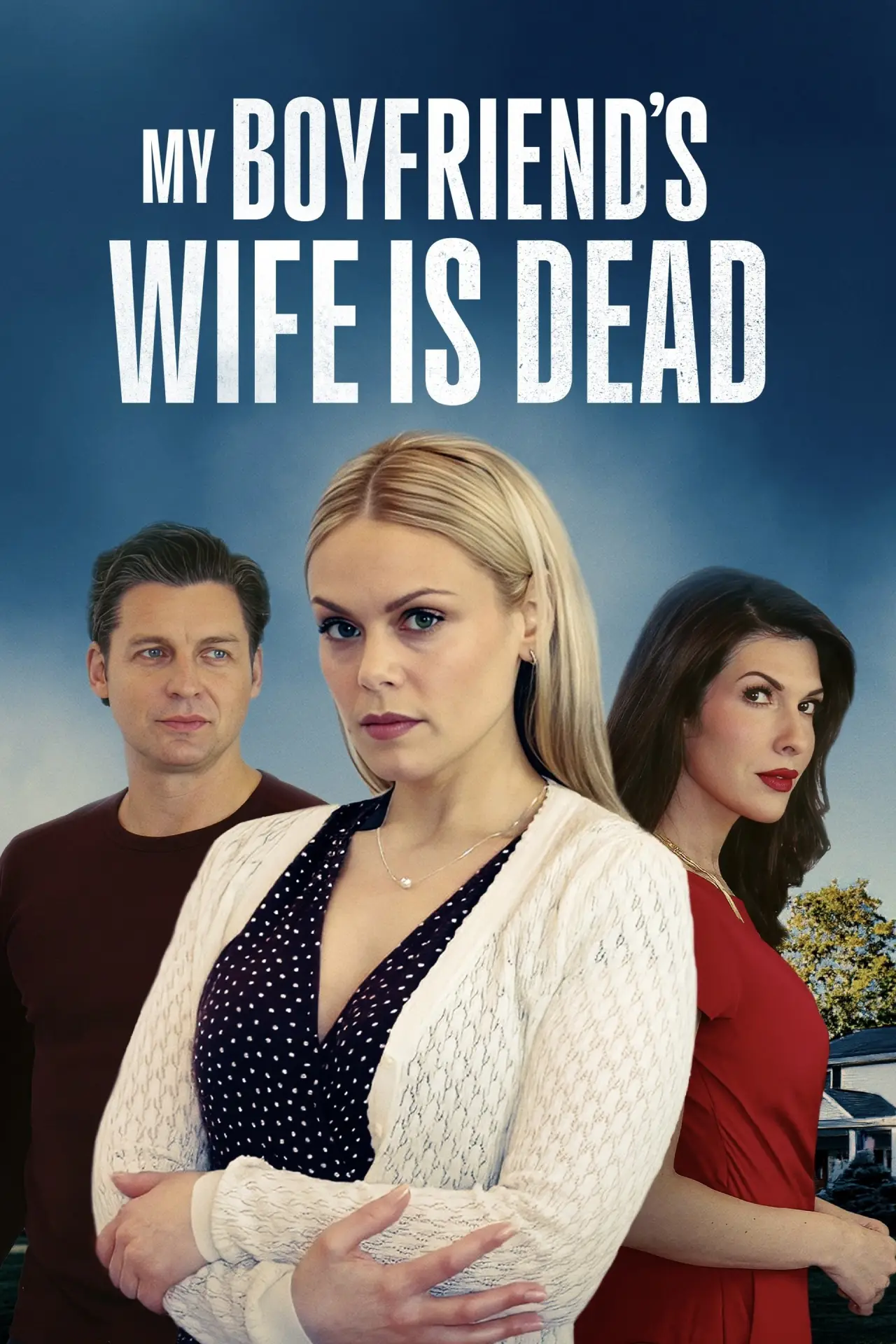 Plakat filmowy "Trójkąt kłamstw"