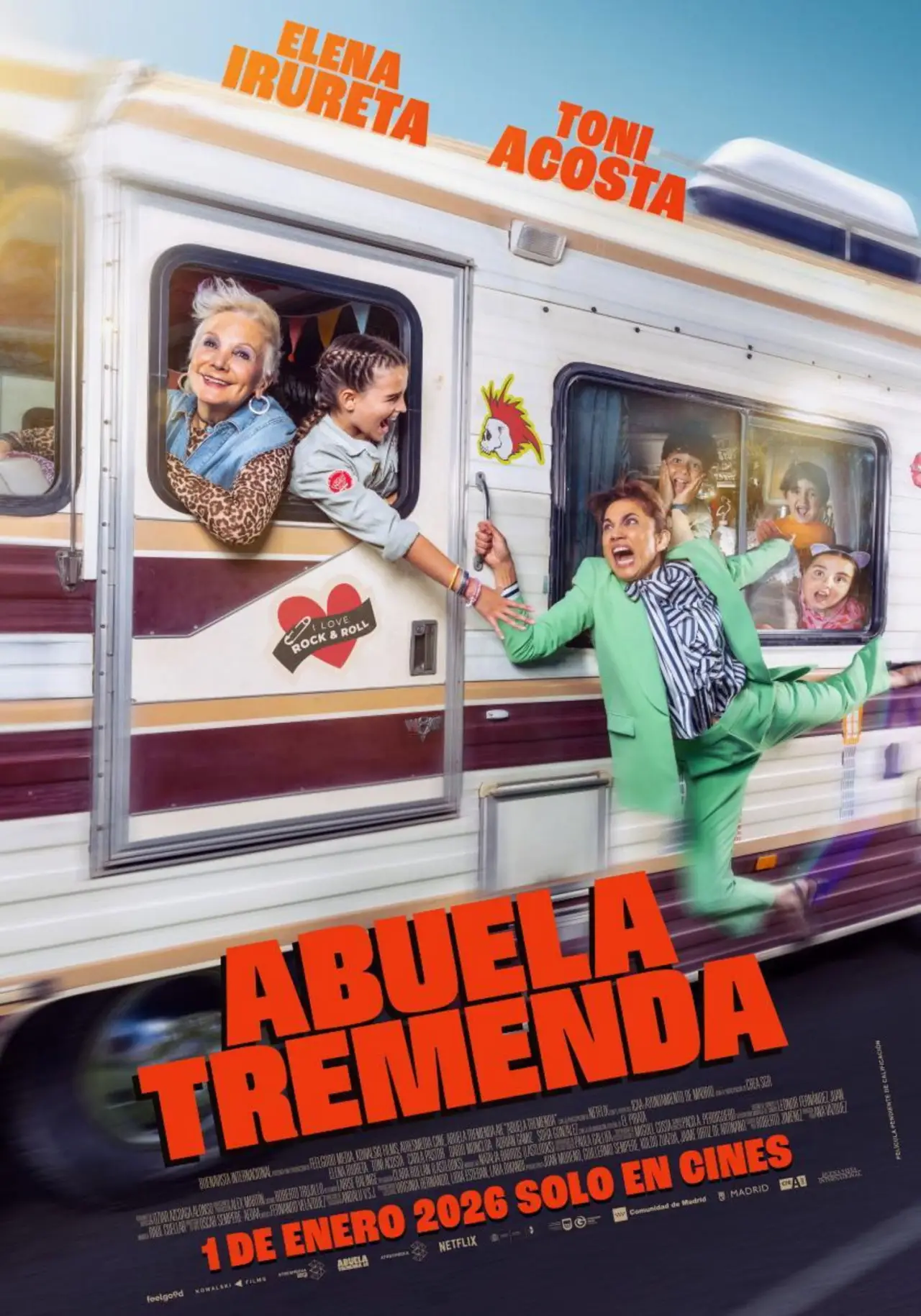 Plakat filmowy "Abuela tremenda"