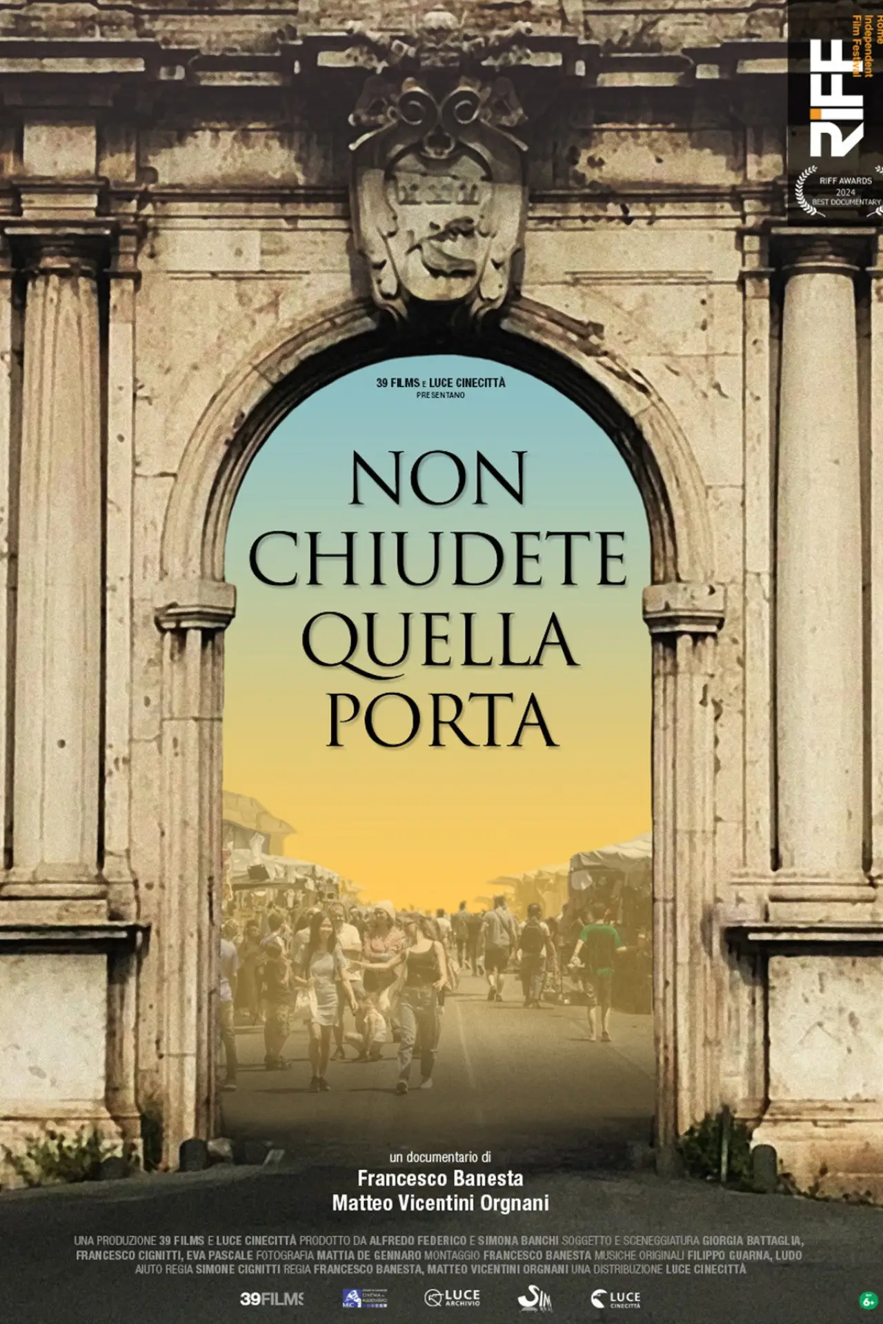Plakat filmowy "Non chiudete quella porta"