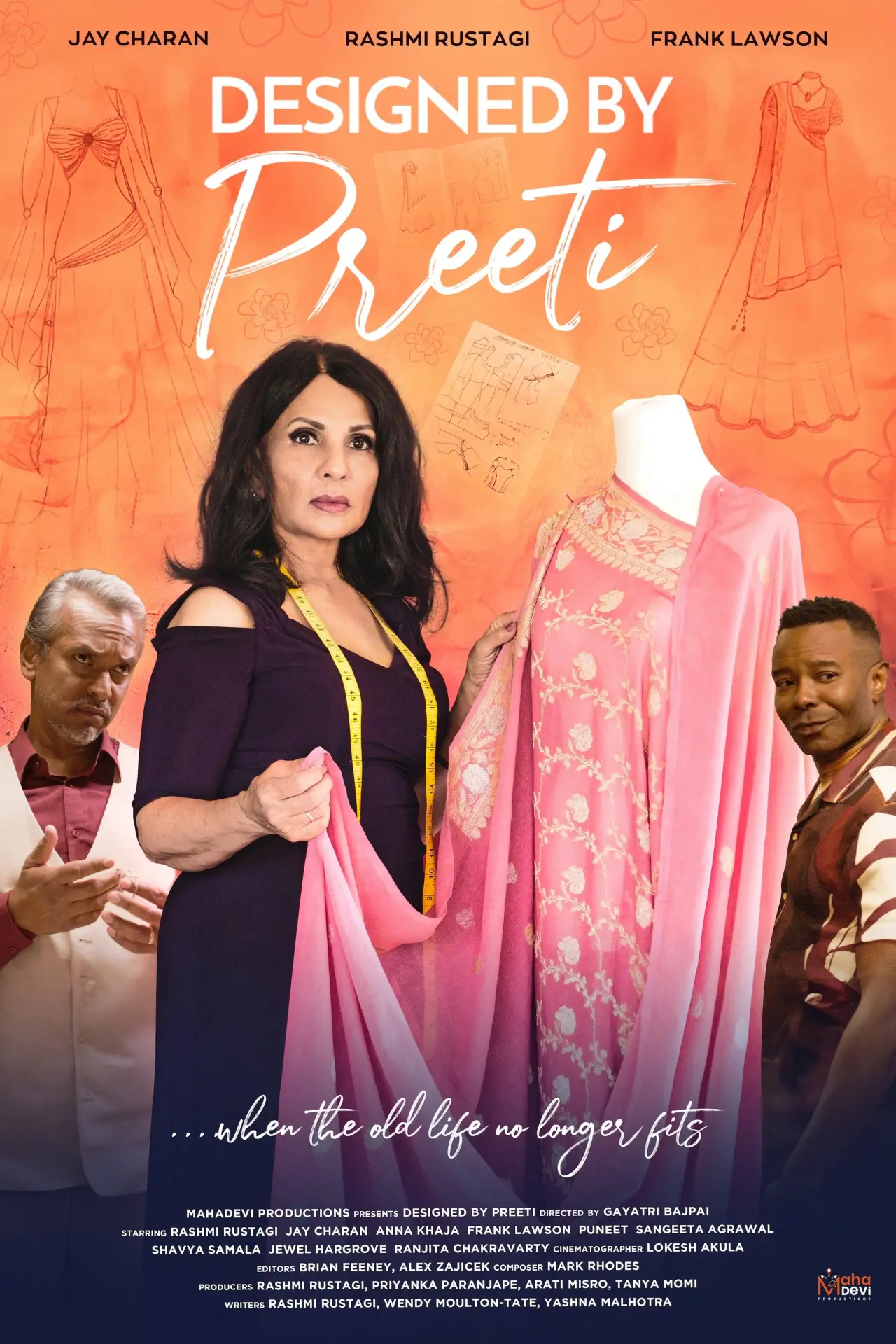 Plakat filmowy "Designed by Preeti"
