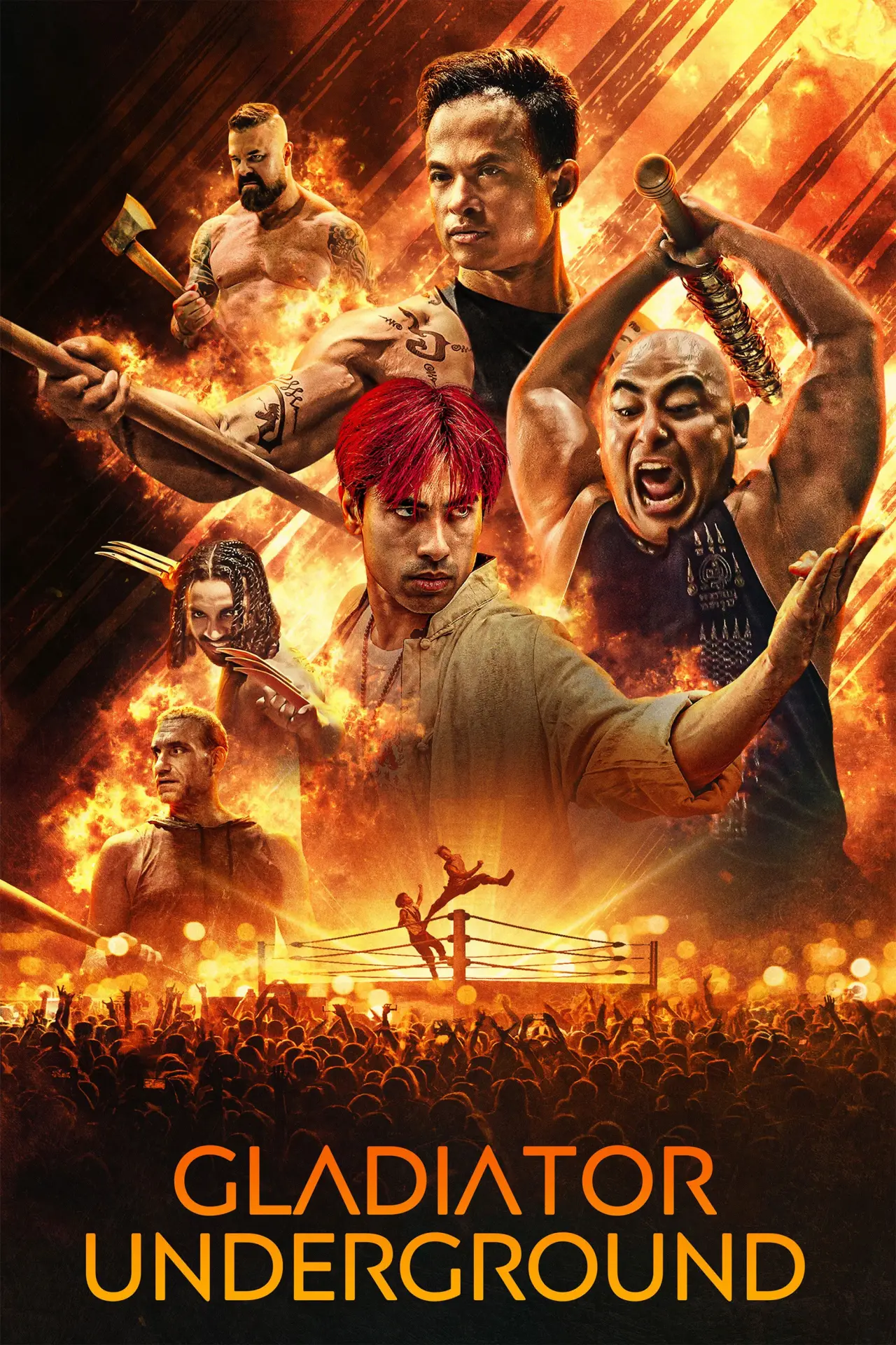 Plakat filmowy "Gladiator Underground"