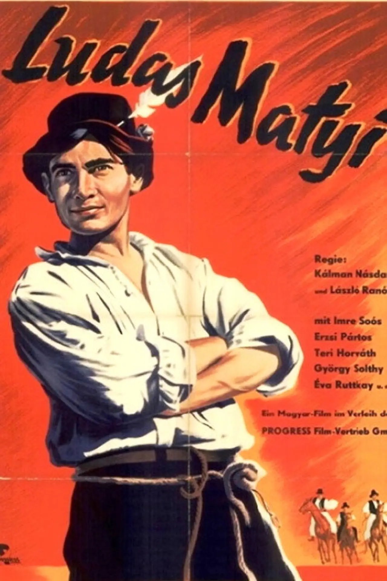 Plakat filmowy "Lúdas Matyi"