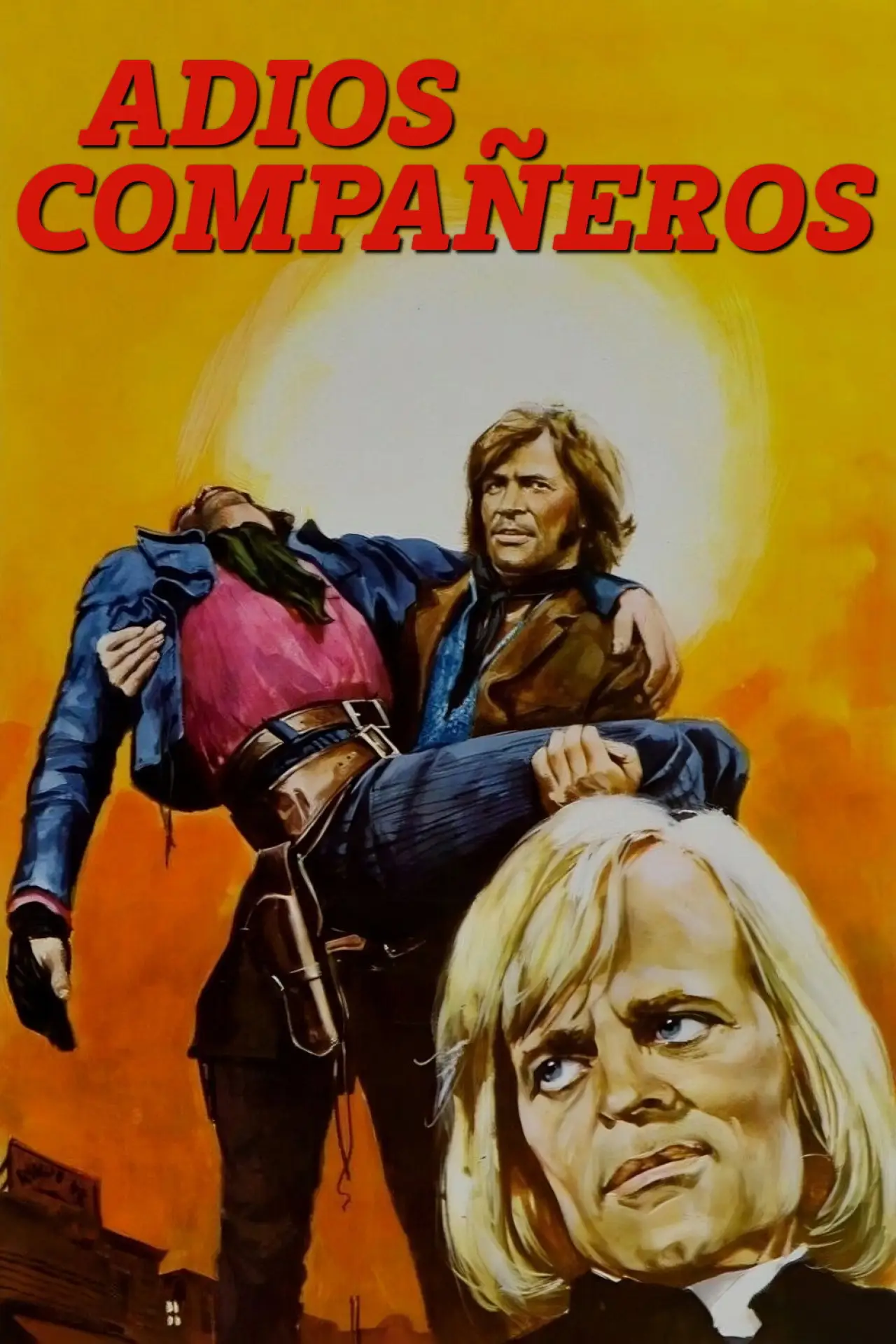 Plakat filmowy "Adios Compañeros"