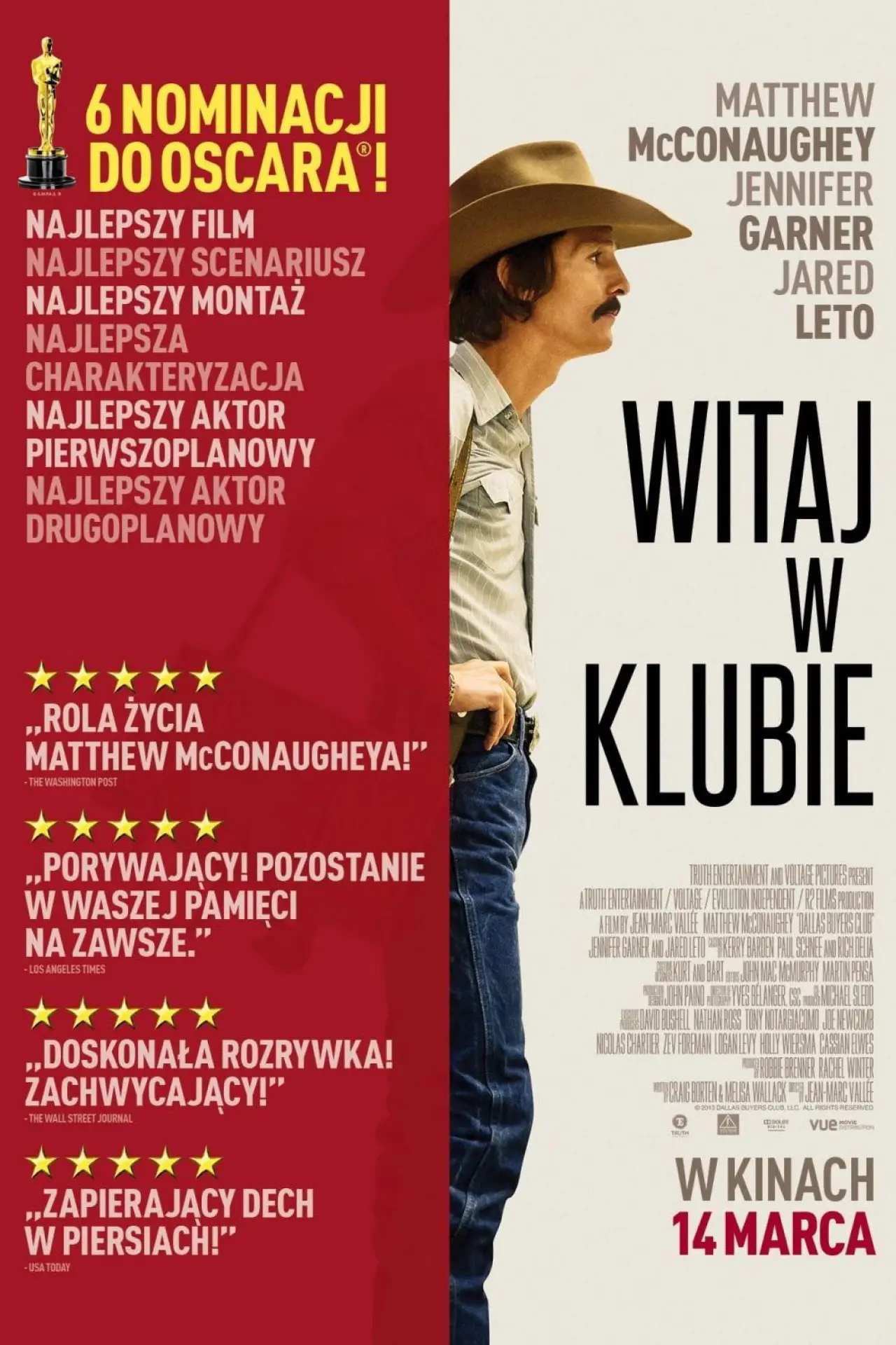 Plakat filmowy "Witaj w Klubie"