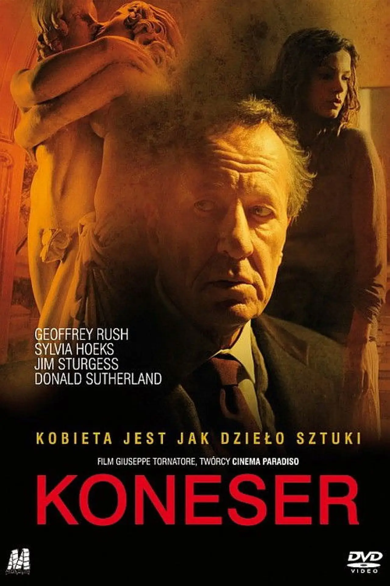 Plakat filmowy "Koneser"