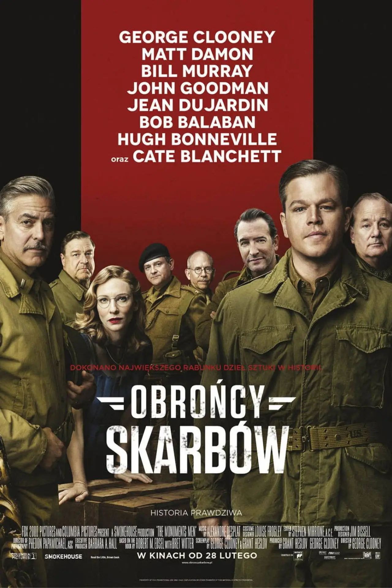 Plakat filmowy "Obrońcy skarbów"