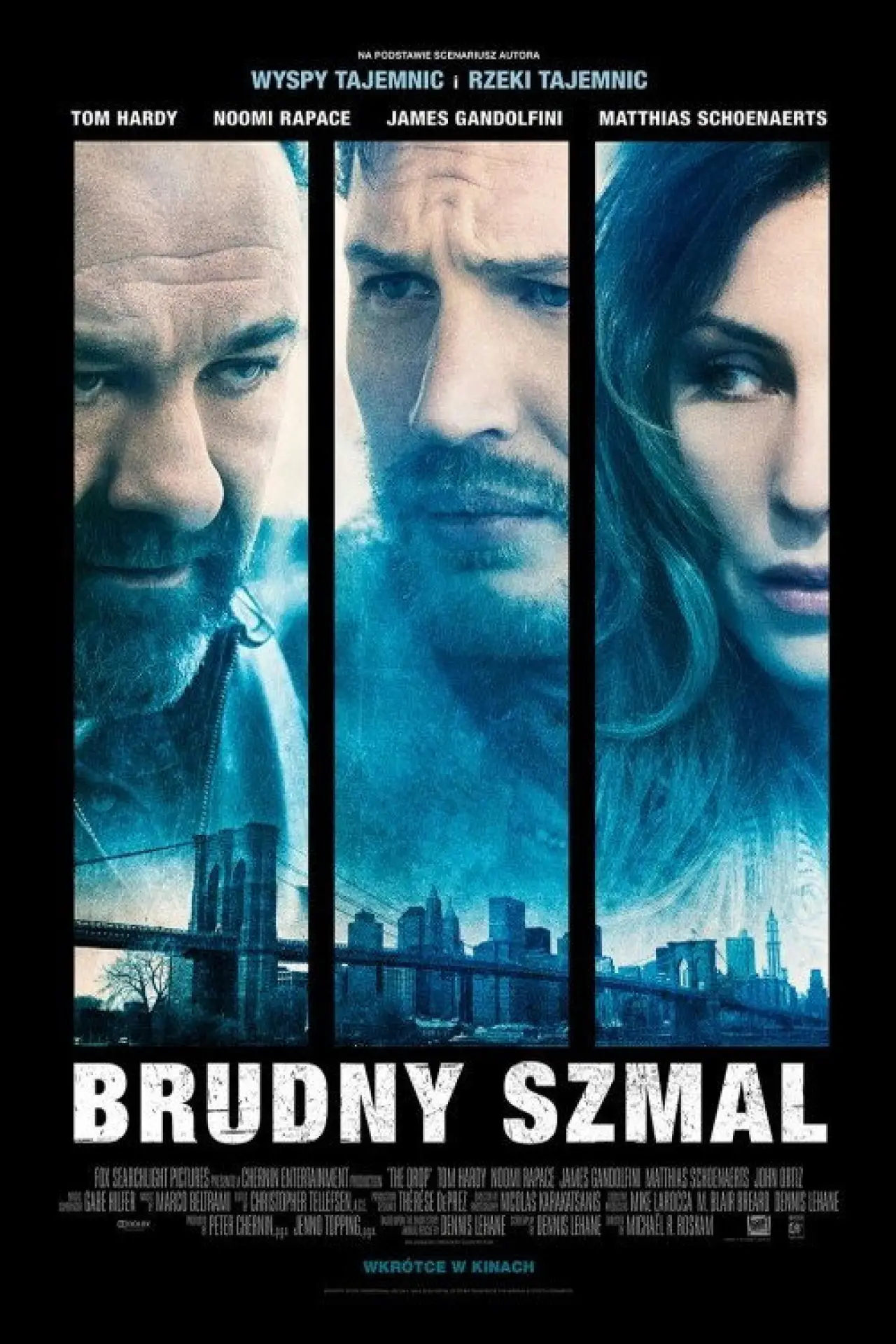 Plakat filmowy "Brudny szmal"