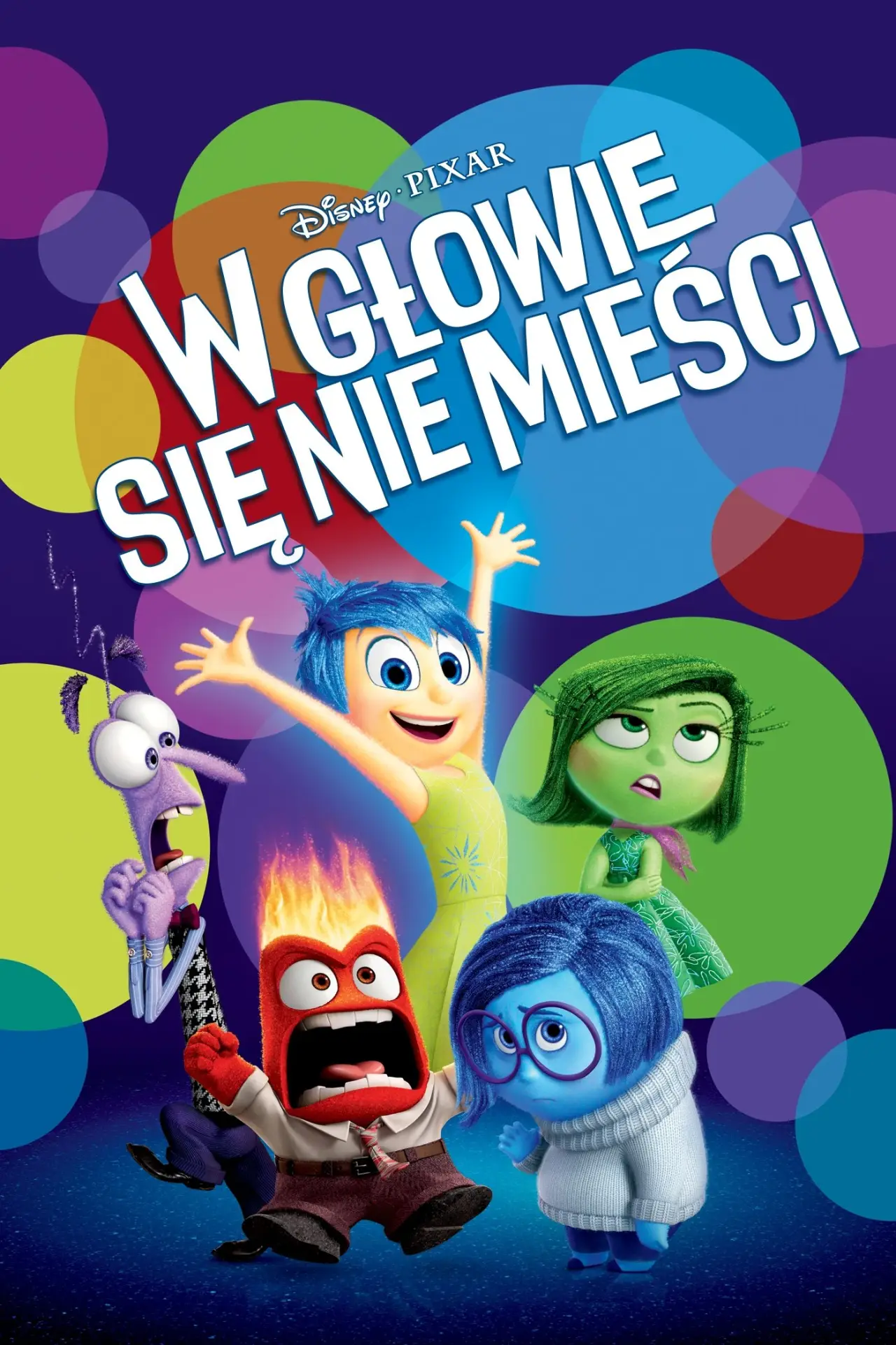 Plakat filmowy "W głowie się nie mieści"