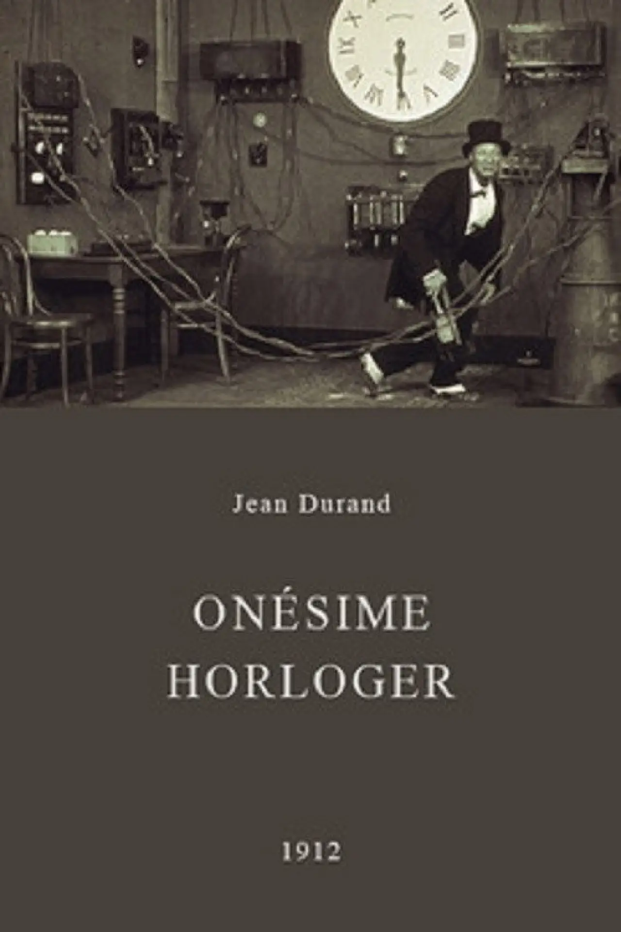 Plakat filmowy "Onésime horloger"