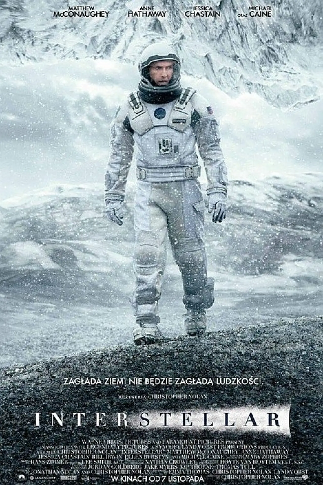 Plakat filmowy "Interstellar"