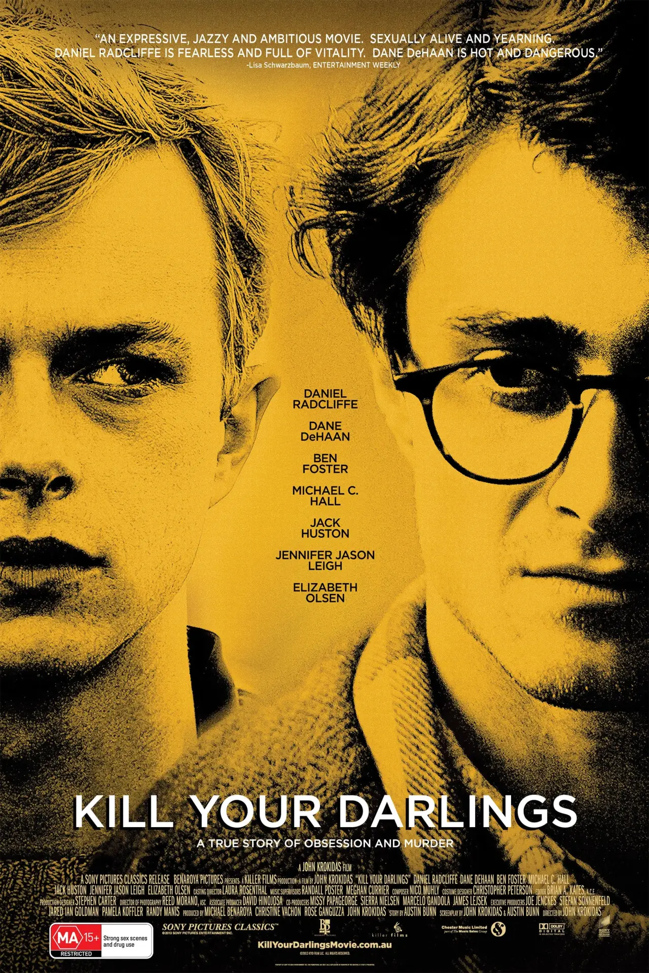 Plakat filmowy "Na śmierć i życie"