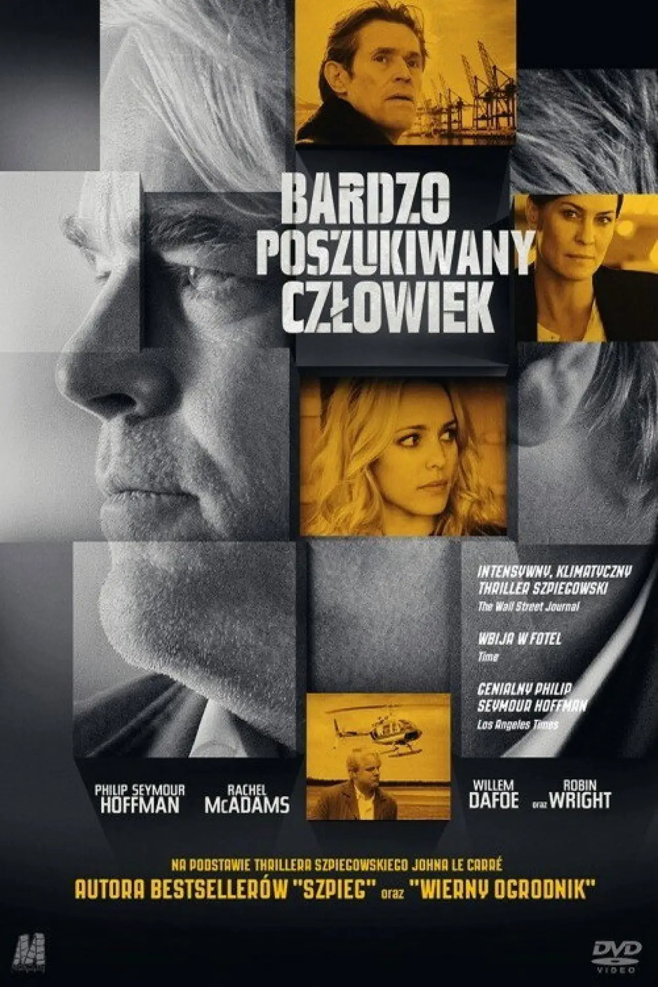 Plakat filmowy "Bardzo poszukiwany człowiek"