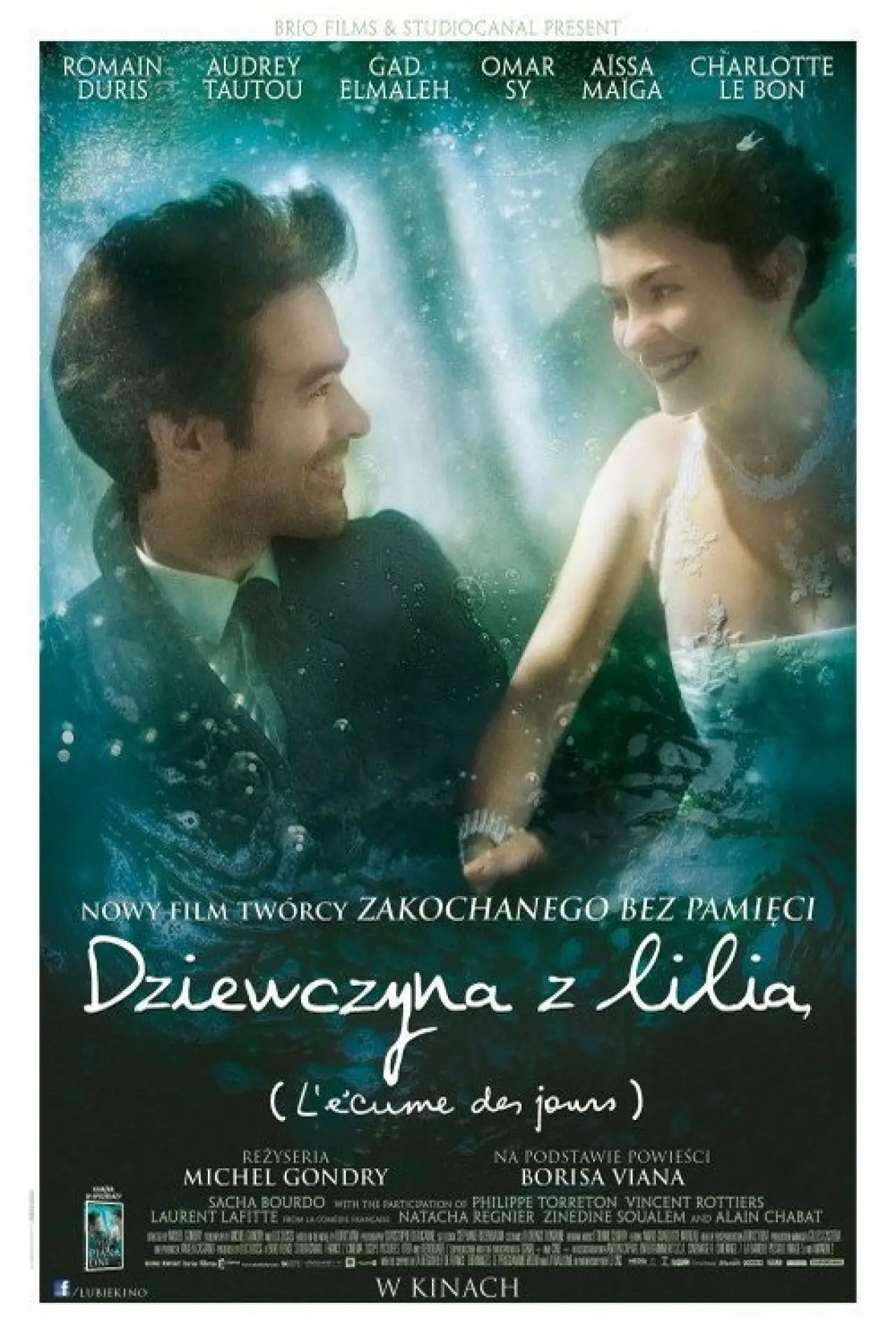 Plakat filmowy "Dziewczyna z lilią"