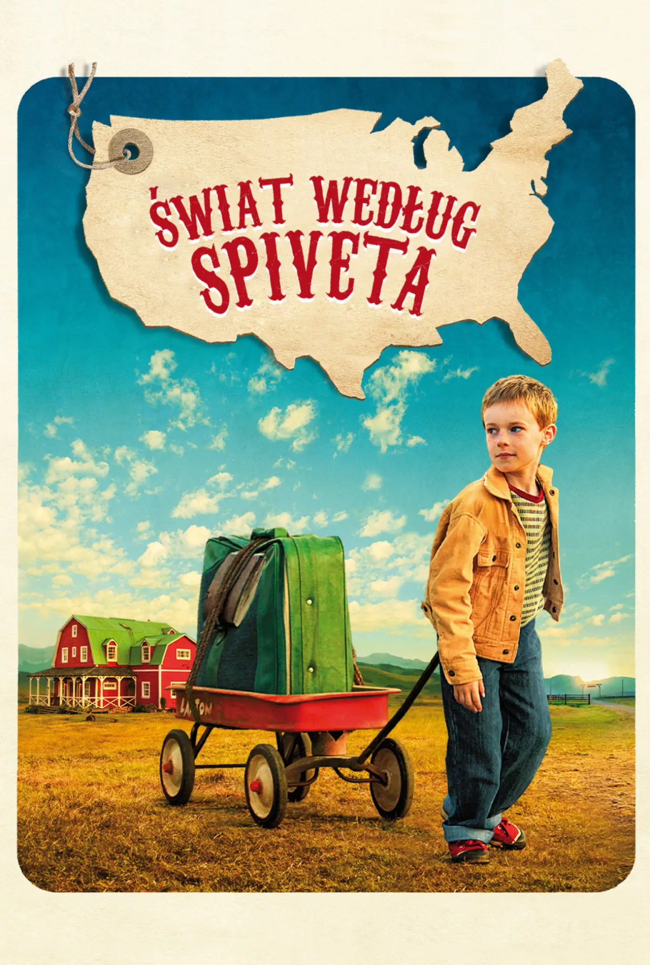 Plakat filmowy "Świat według T.S. Spiveta"