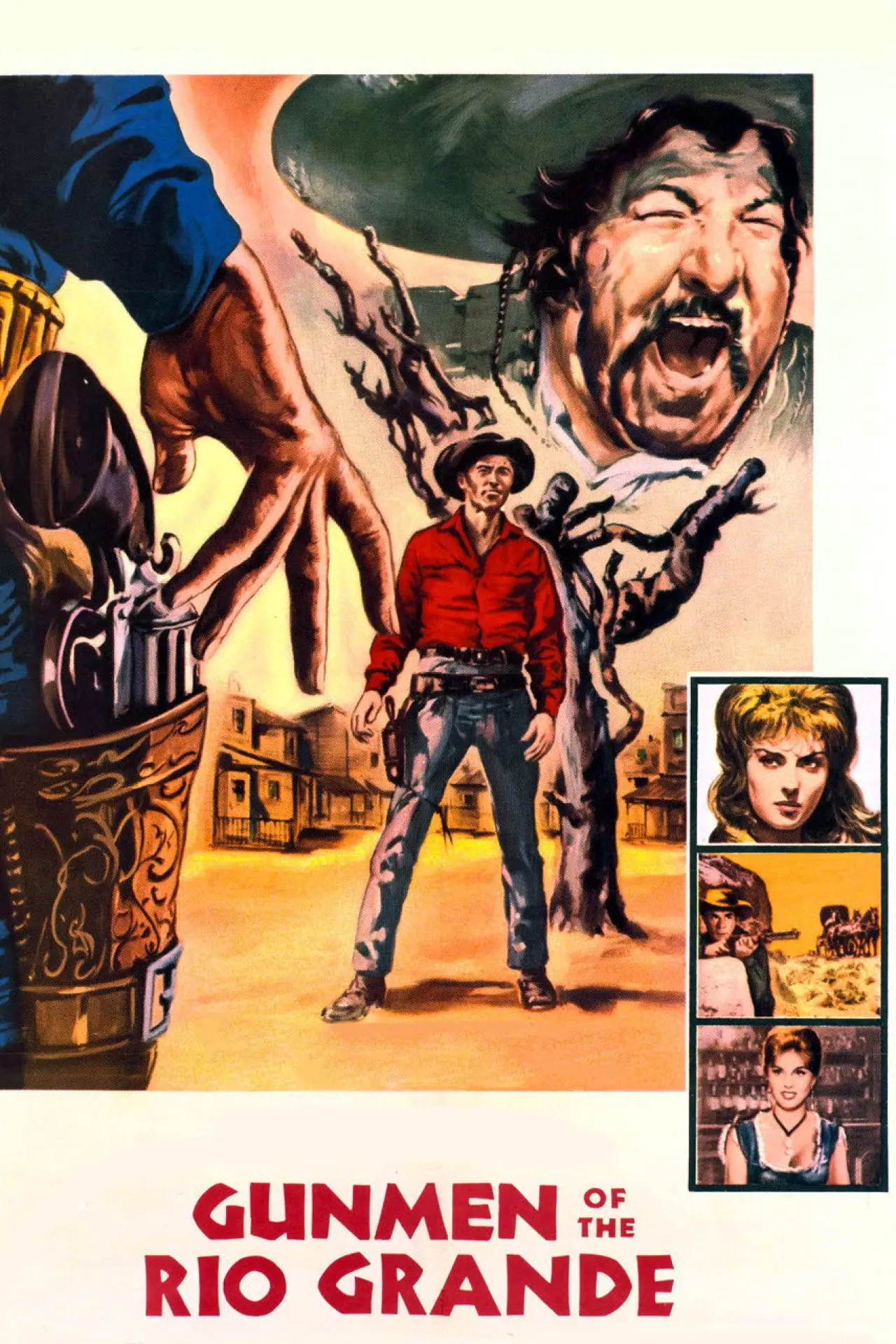 Plakat filmowy "Sfida a Rio Bravo"