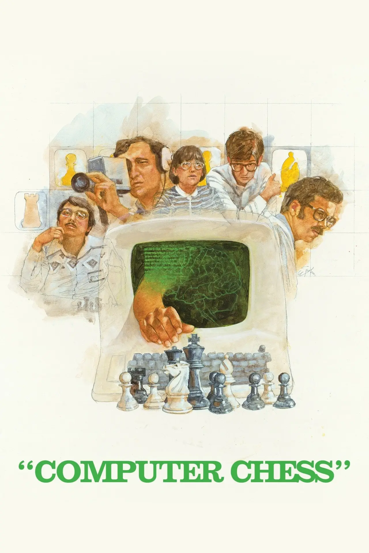Plakat filmowy "Computer Chess"