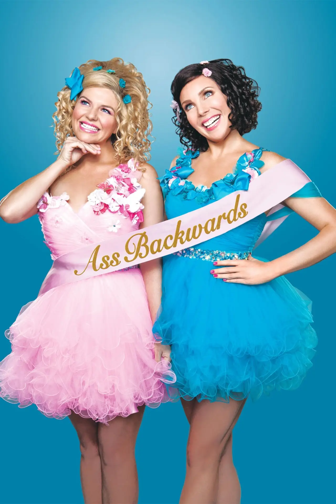 Plakat filmowy "Ass Backwards"