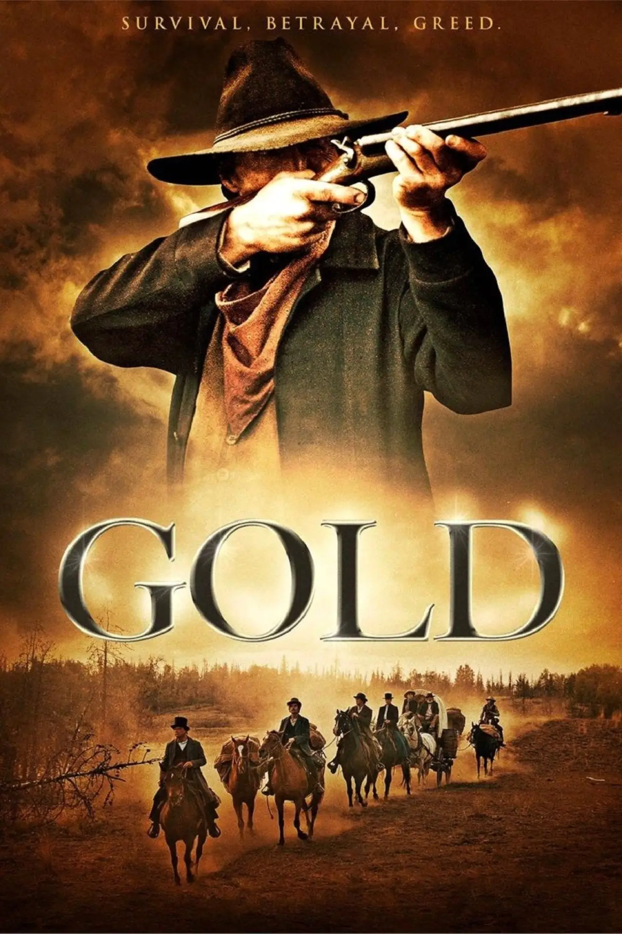 Plakat filmowy "Gold"