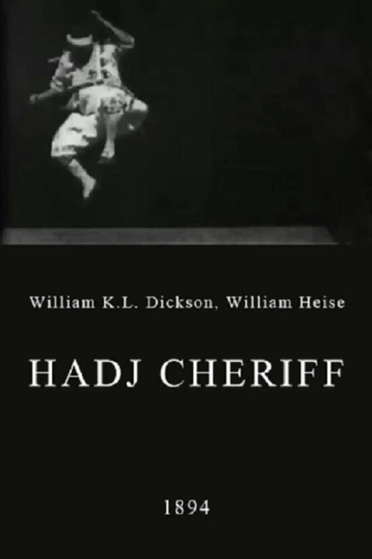 Plakat filmowy "Hadj Cheriff"