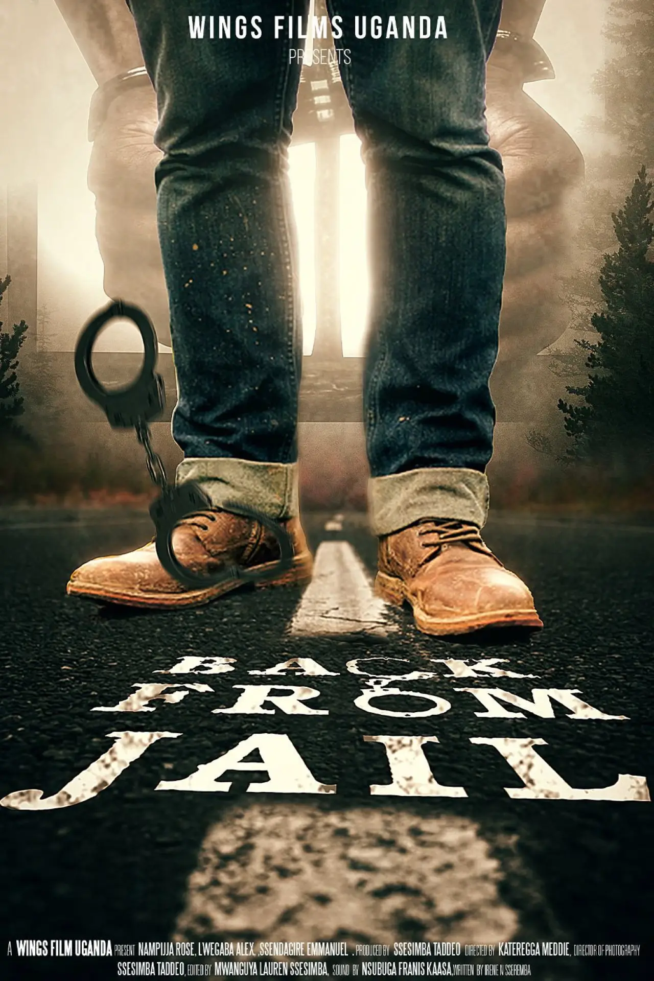 Plakat filmowy "Back From Jail"