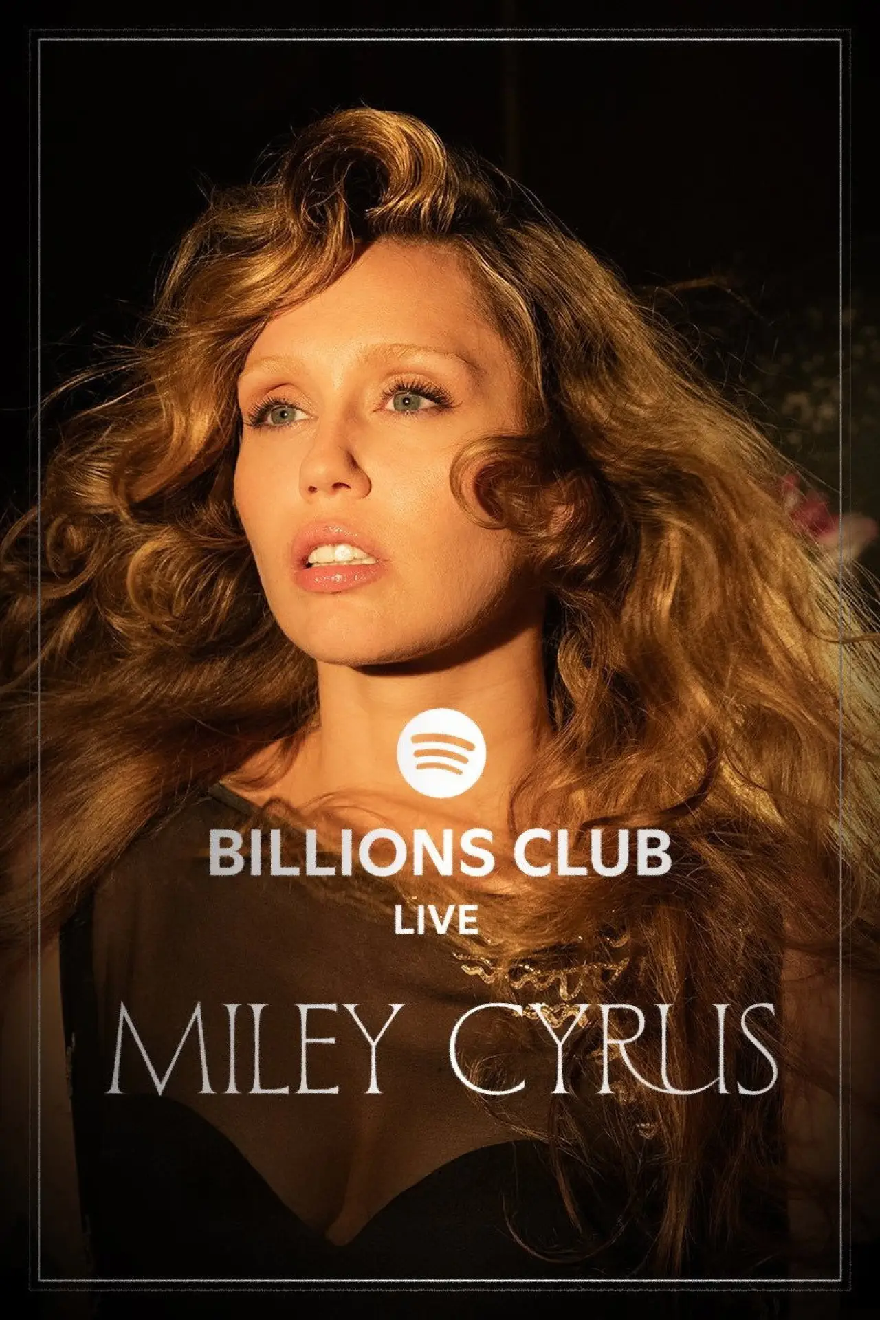 Plakat filmowy "Billions Club Live with Miley Cyrus: A Concert Film"