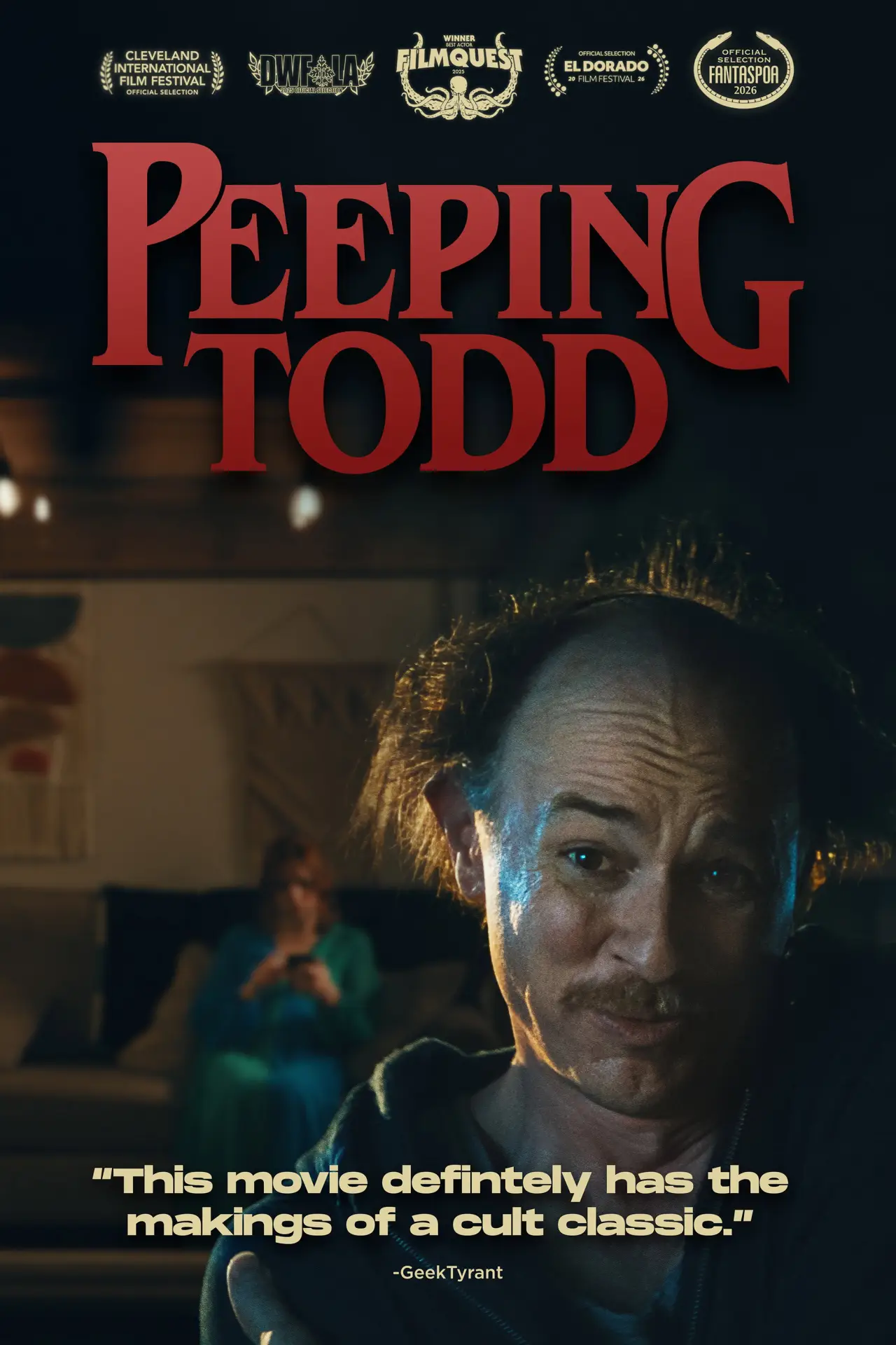 Plakat filmowy "Peeping Todd"